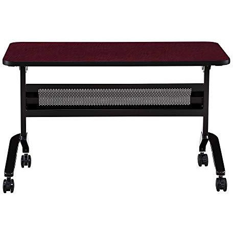 Safco Products Flip-N-Go Training Table  Regal Mahogany