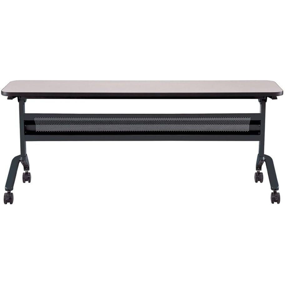 Safco Products Flip-N-Go Training Table  Folkstone 18"" X 72"" Black Legs