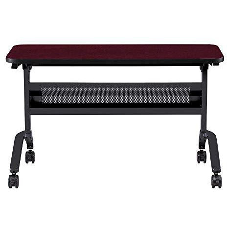 Safco Products Flip-N-Go Training Table  Regal Mahogany
