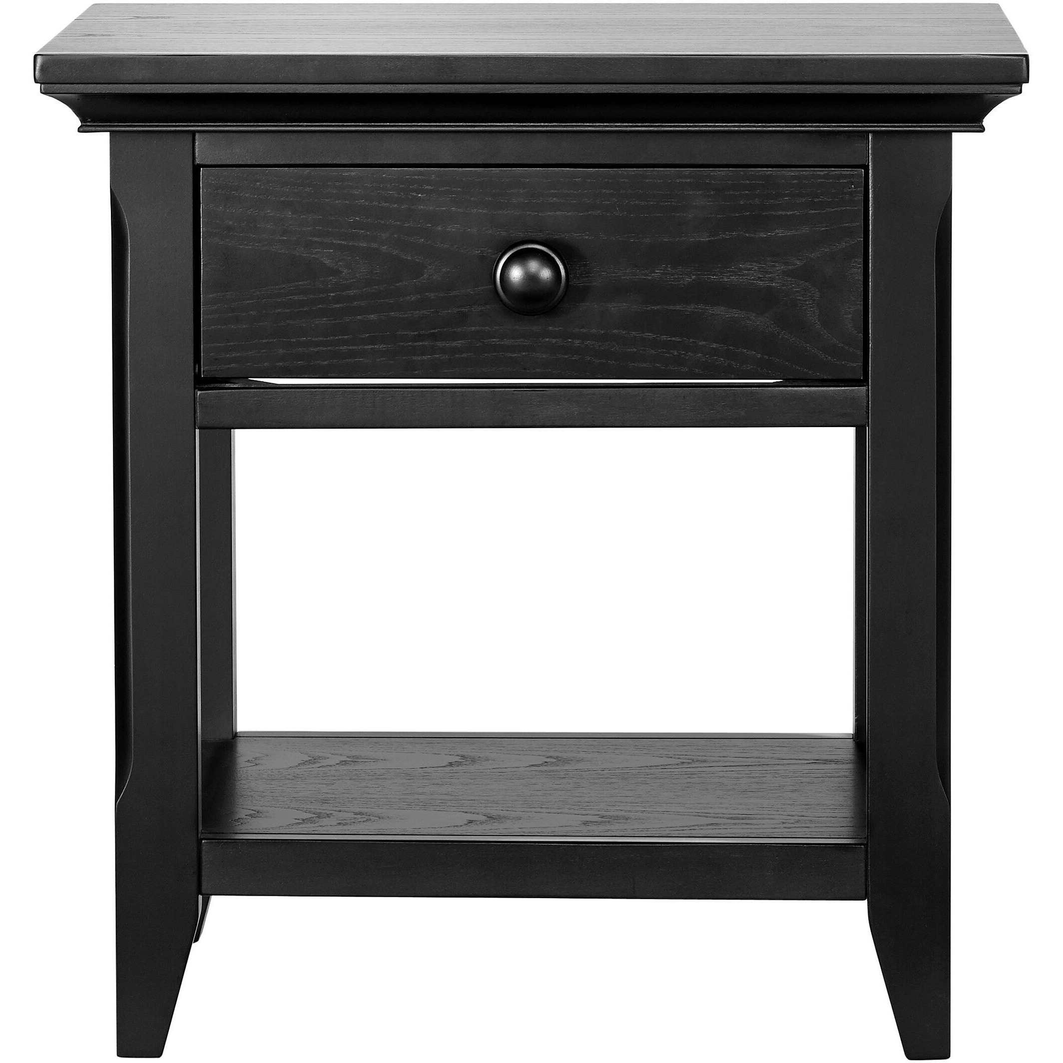 Overland Nightstand Forever Black(D0102H7Clqp)