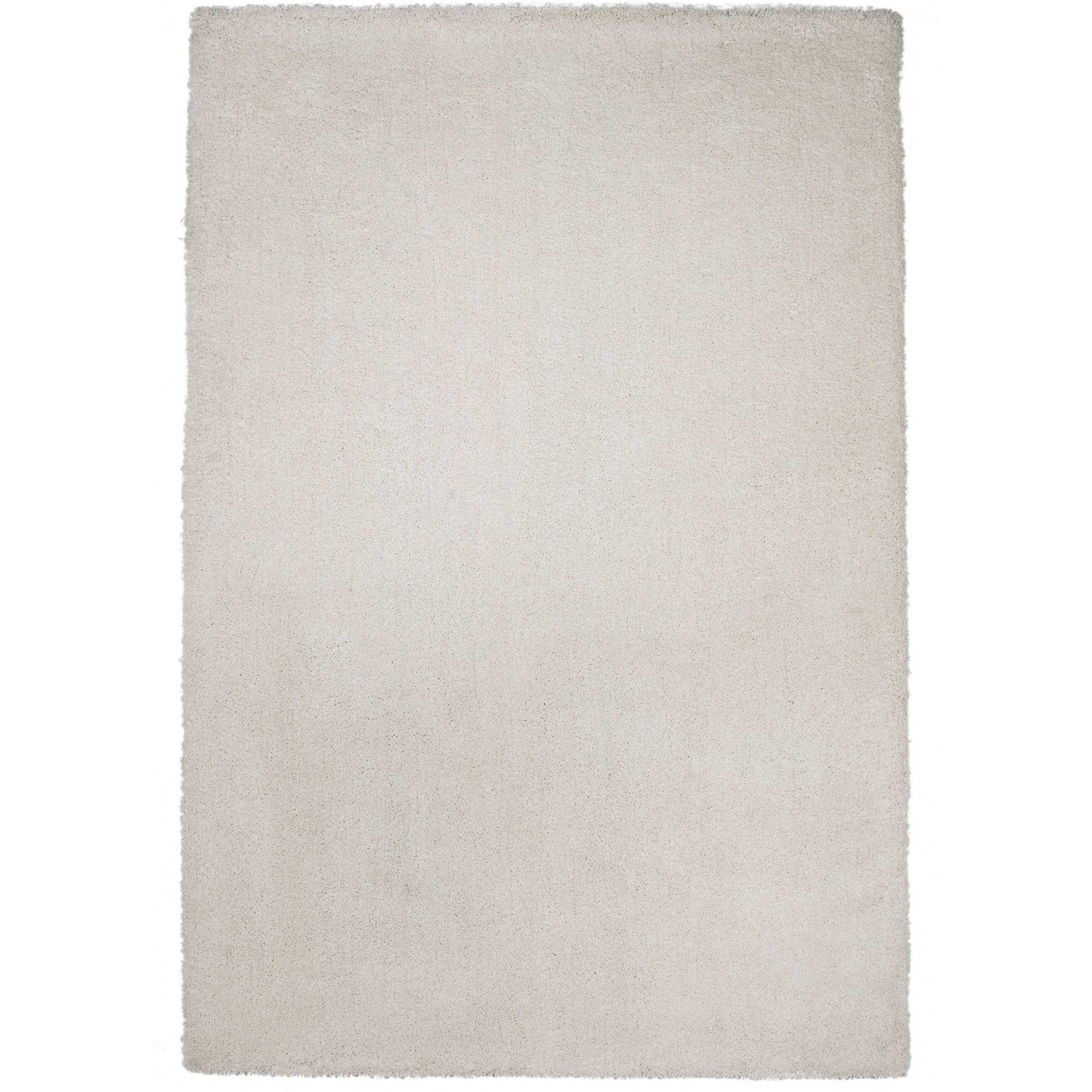 3' X 5' Ivory Plain Area Rug