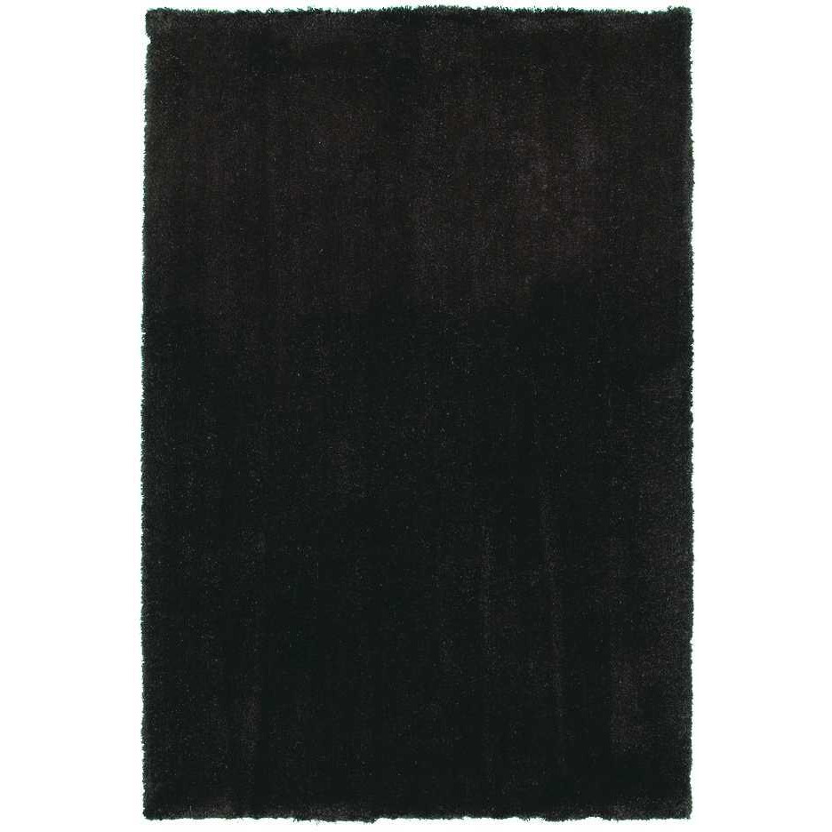 8' X 10' Polyester Espresso Area Rug