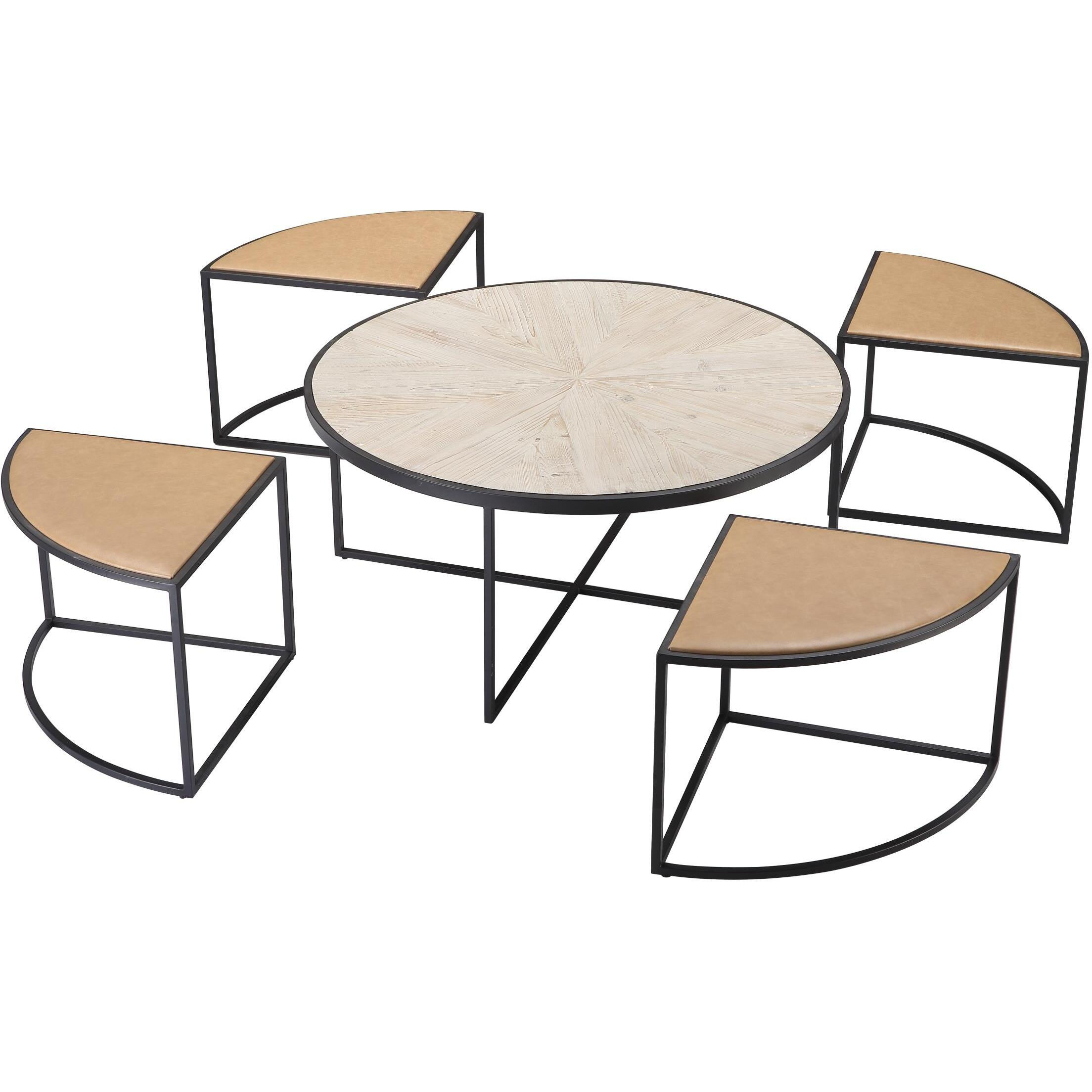 Burnham Home 5-Piece Olivia Coffee Table