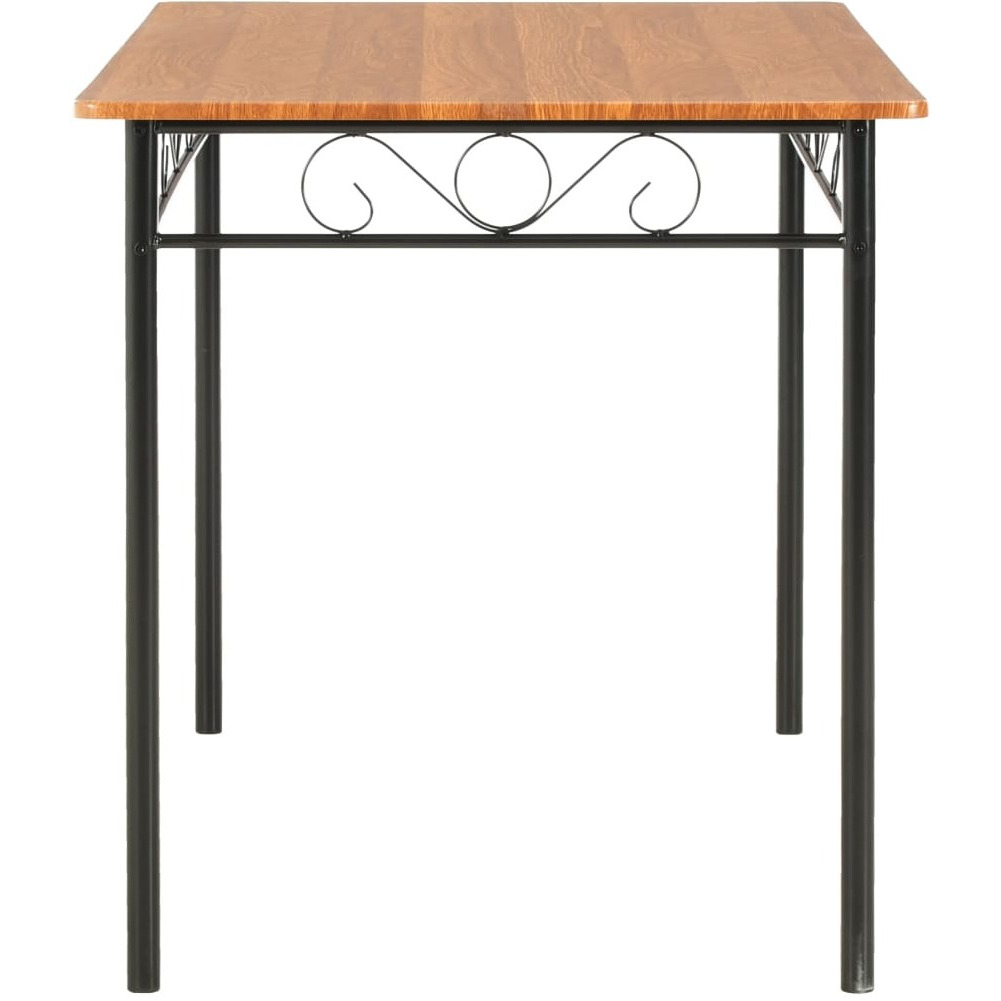 Vidaxl Dining Table Brown 47.2"&quotX27.6"&quotX29.5"" Mdf