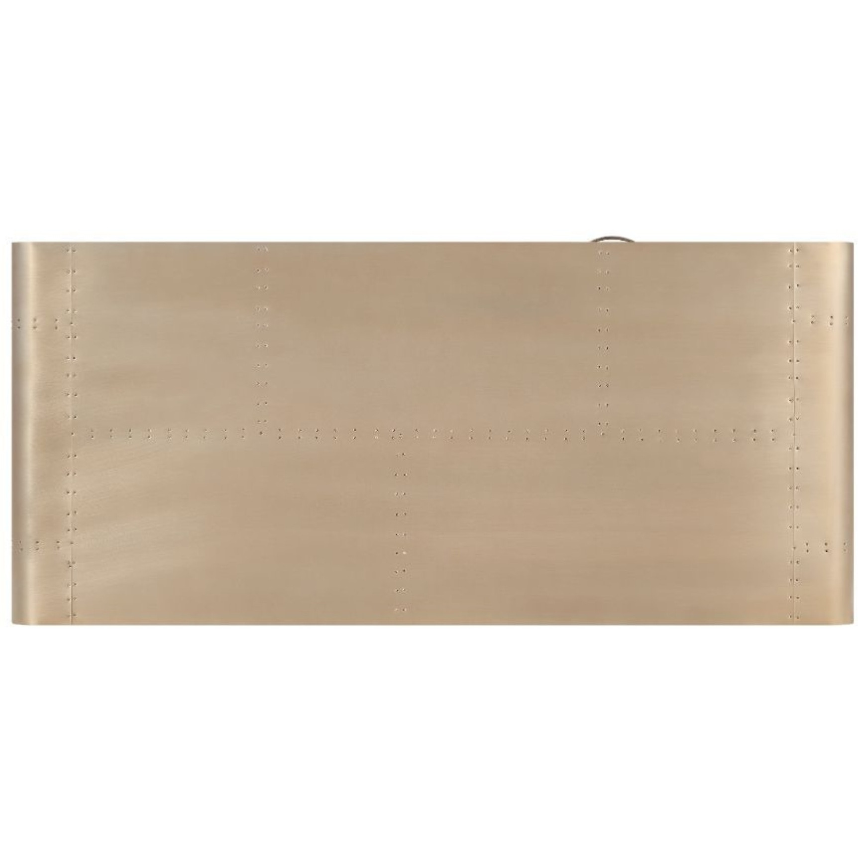 Danton Desk  Gold Aluminum (92424)