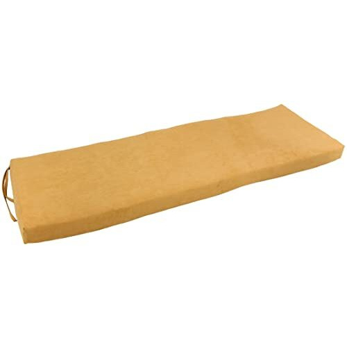 54-Inch By 19-Inch Solid Microsuede Bench Cushion  954X19-Ms-Lm