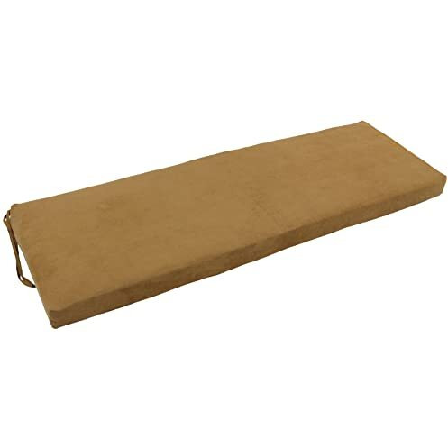 54-Inch By 19-Inch Solid Microsuede Bench Cushion  954X19-Ms-Cm