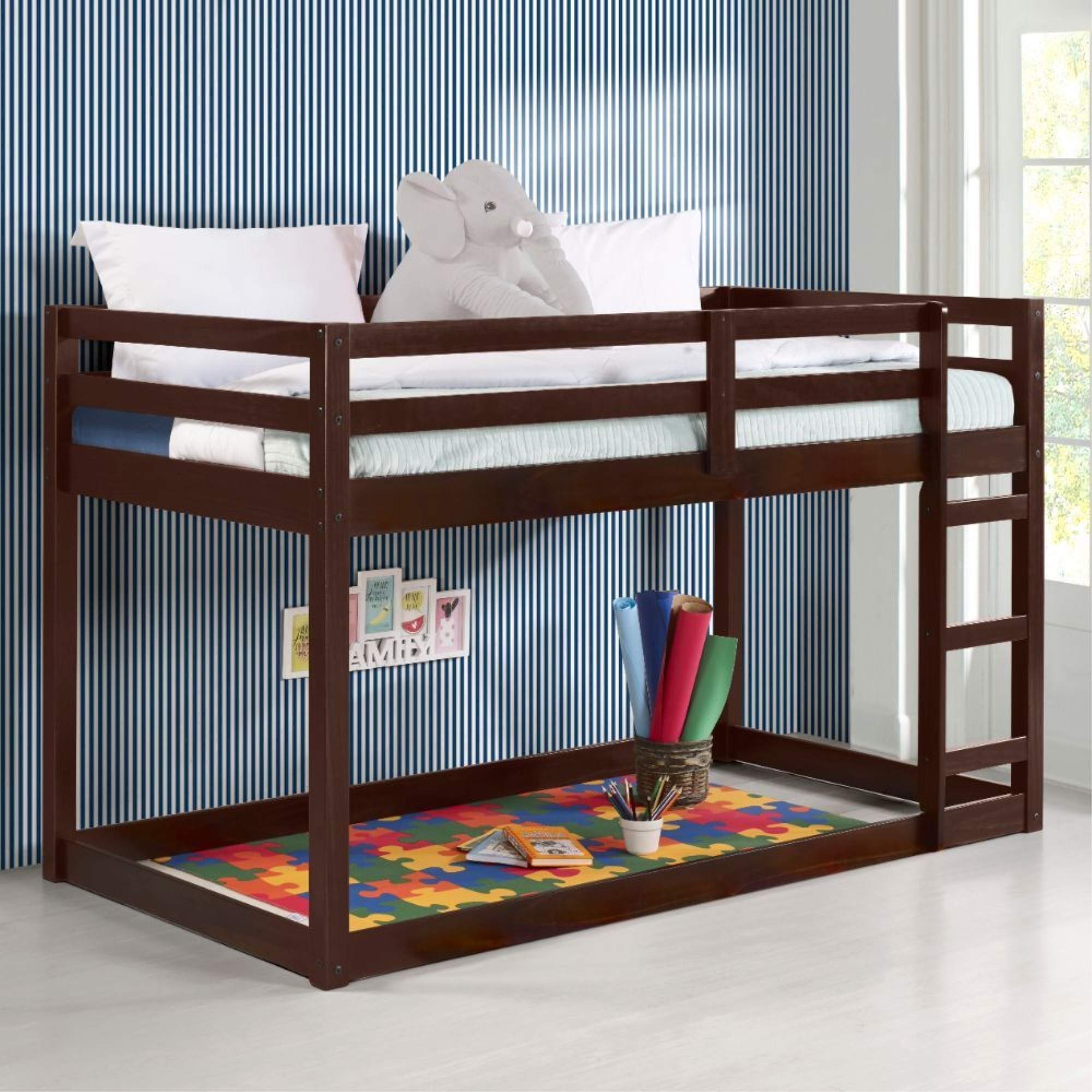 Acme Gaston Loft Bed  Espresso