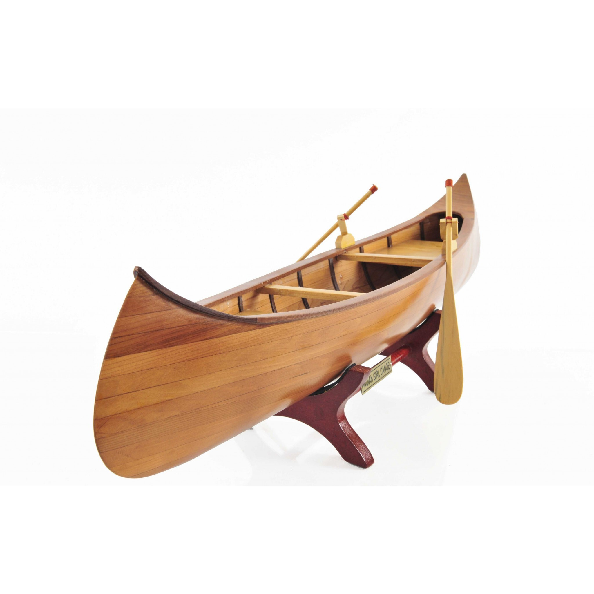 5"" X 24"" X 7"" Indian Girl Canoe