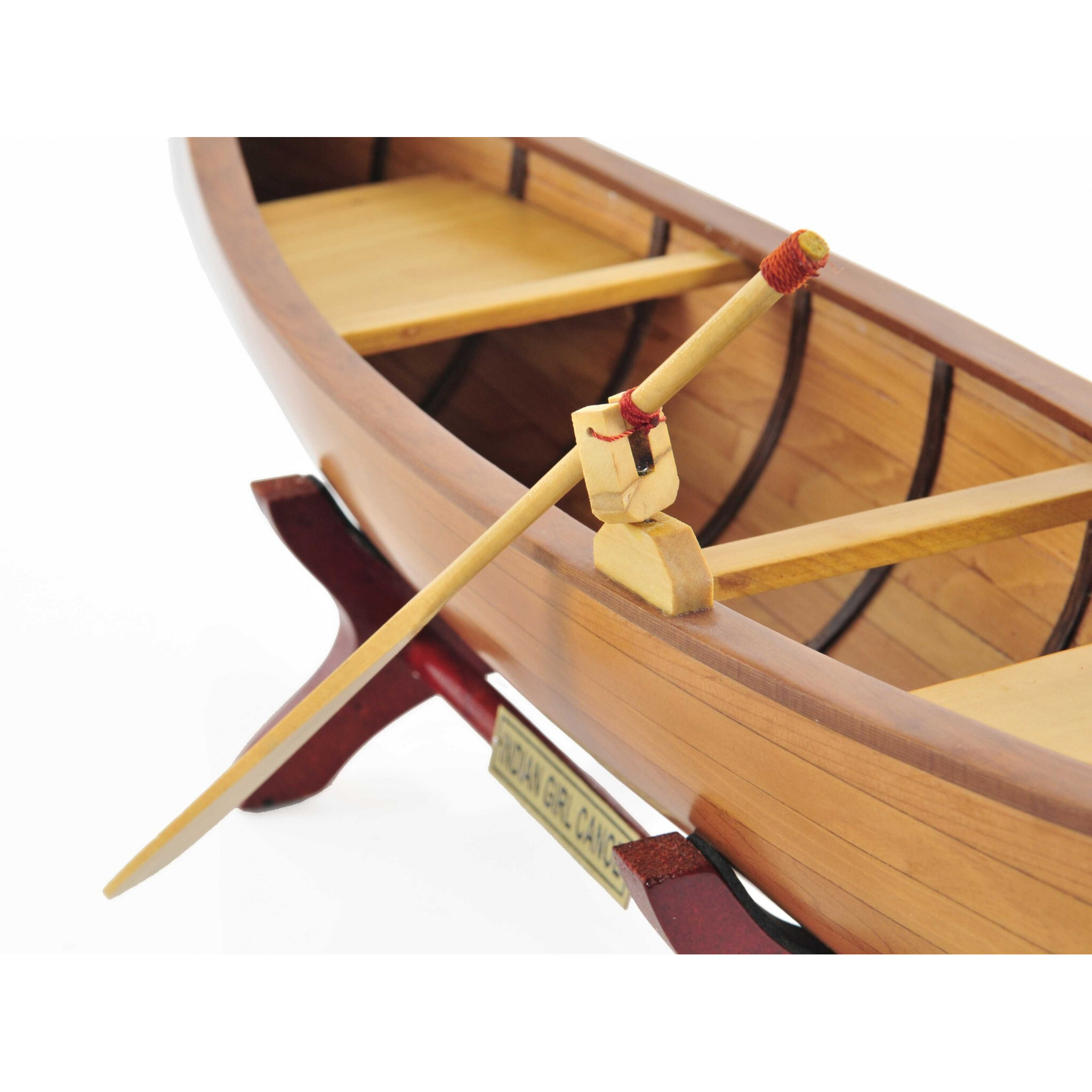 5"" X 24"" X 7"" Indian Girl Canoe