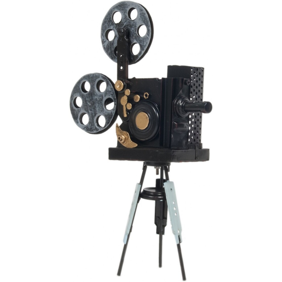Homeroots 364189 Metal Handmade Vintage Movie Projector - 3 X 85 X 125 In