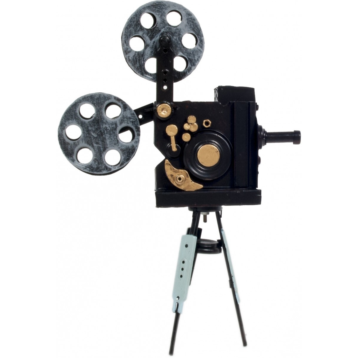 Homeroots 364189 Metal Handmade Vintage Movie Projector - 3 X 85 X 125 In