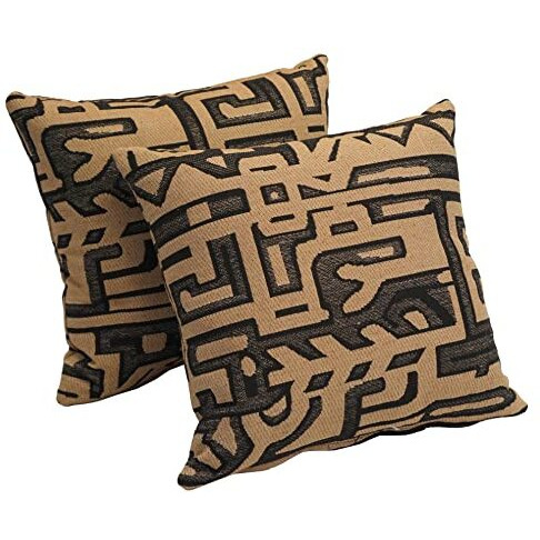 17-Inch Tapestry Throw Pillows With Inserts (Set Of 2) 9910-S2-Zp-Id-034