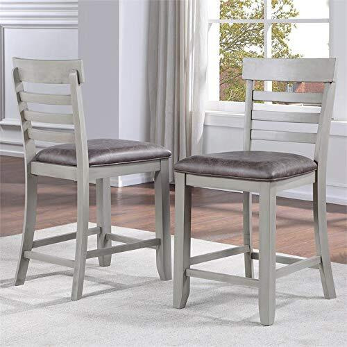 Steve Silver Hyland Counter Chair  Grey