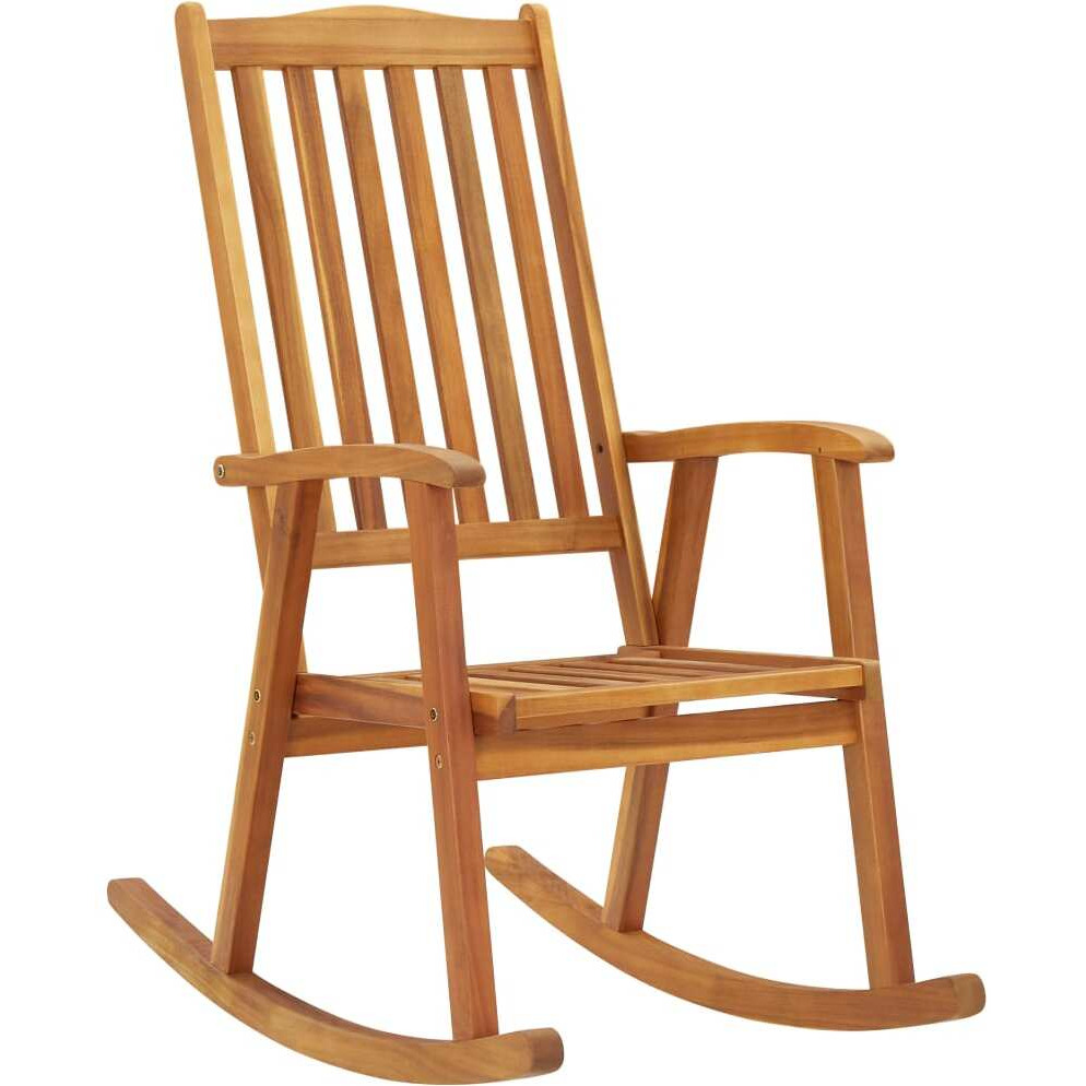 Vidaxl Rocking Chair Solid Acacia Wood