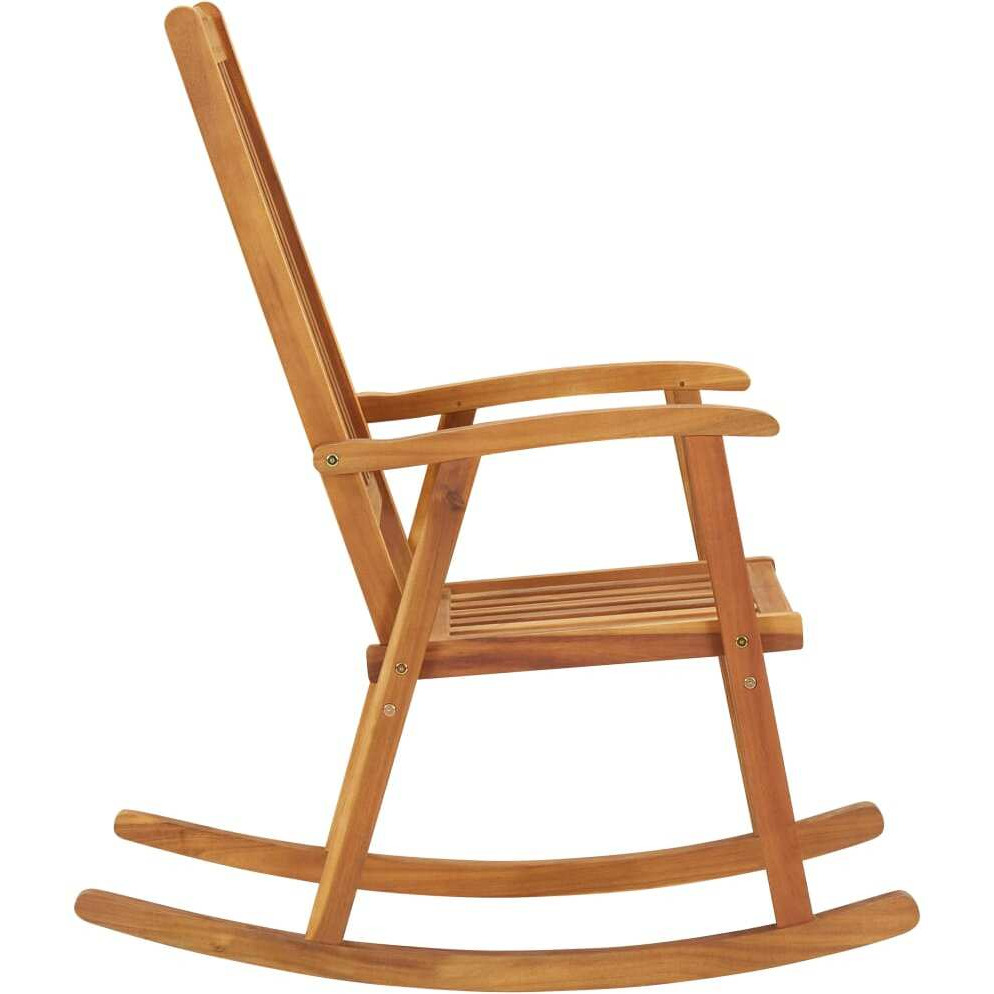 Vidaxl Rocking Chair Solid Acacia Wood
