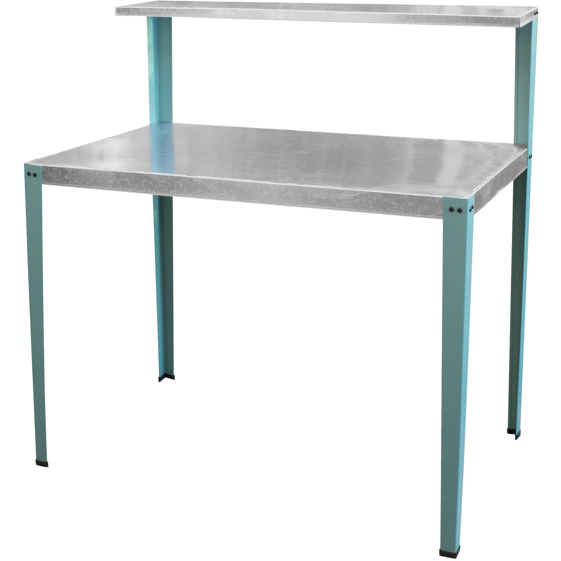 Amerihome Multi-Use Steel Table/Work Bench With Teal Legs