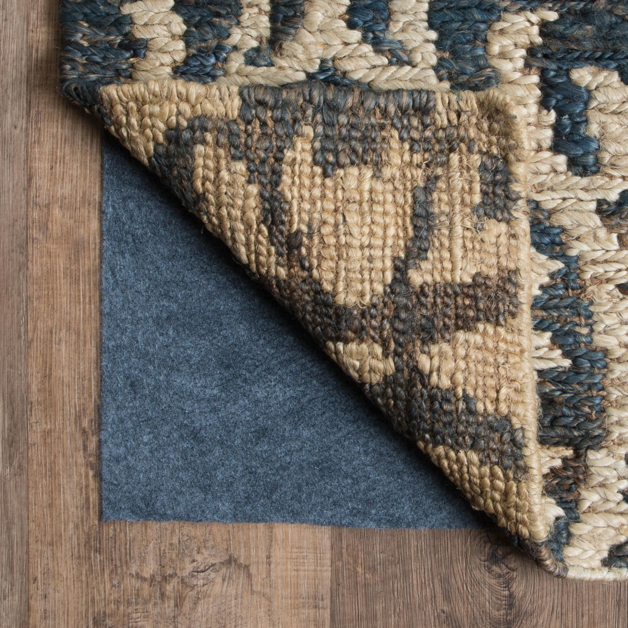 8"" Round Grey Premier Rug Pad