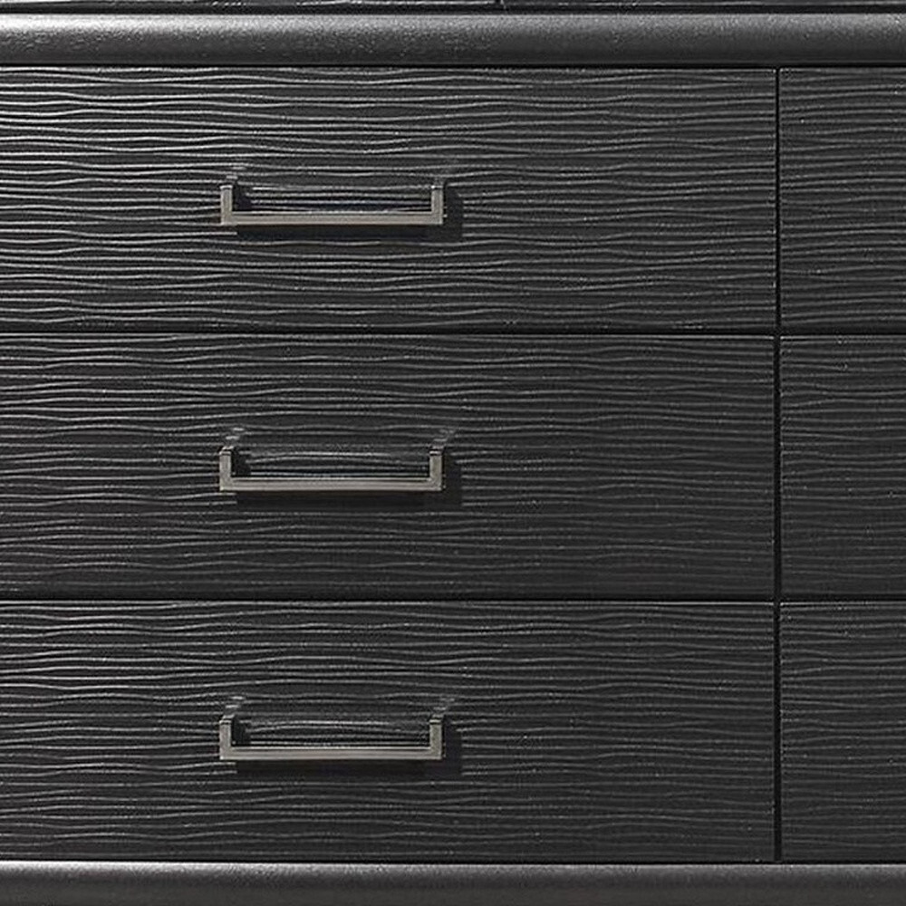 Grey Dresser With 9 Drawers