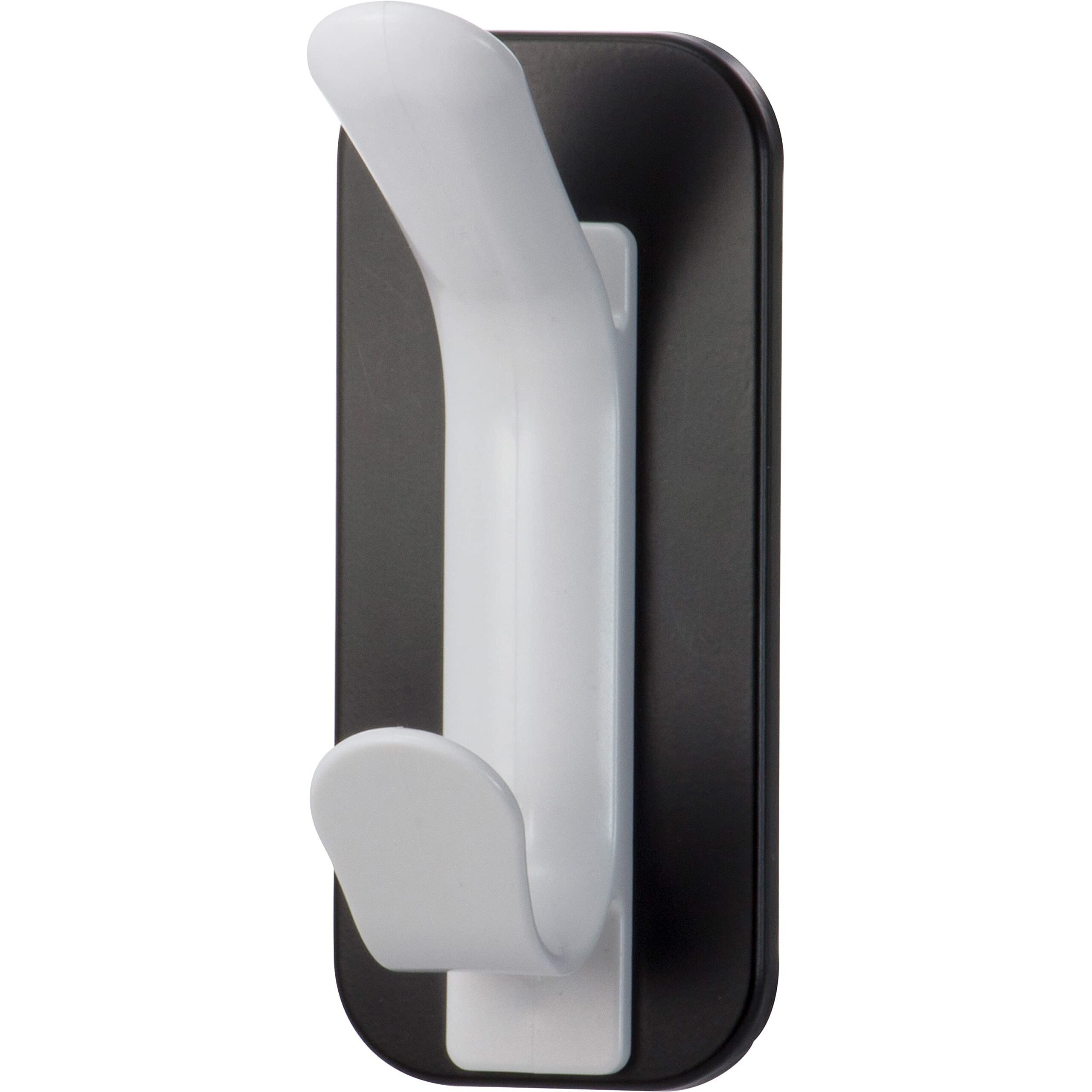 Lorell Magnetic Double Coat Hook  Black