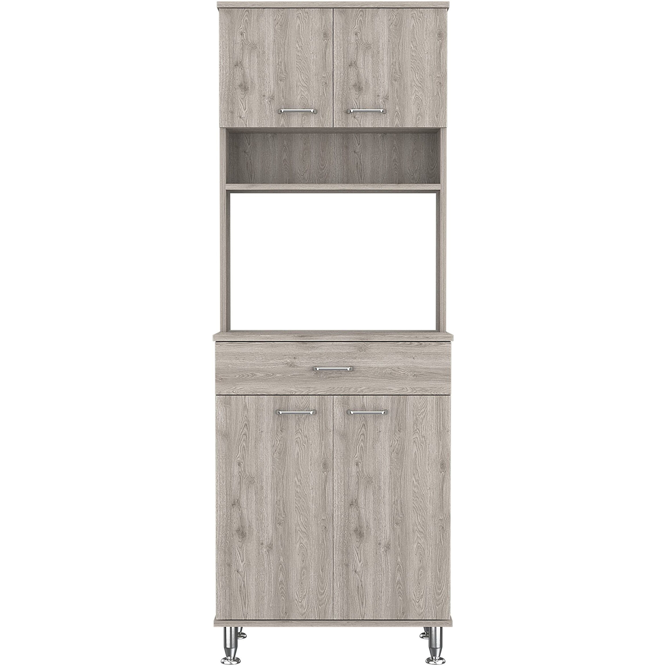 Helis 60 Kitchen Pantry Light Gray