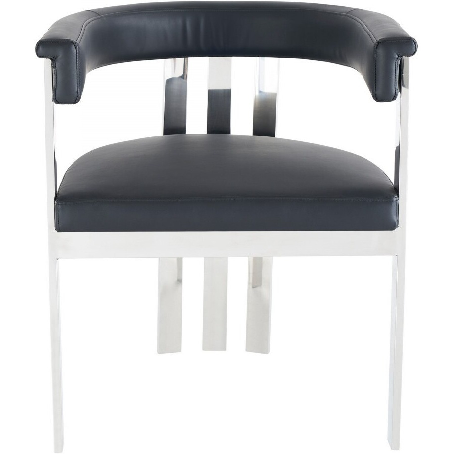 Black Silver Dining Chair