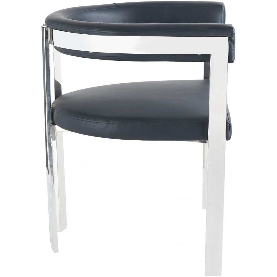 Black Silver Dining Chair