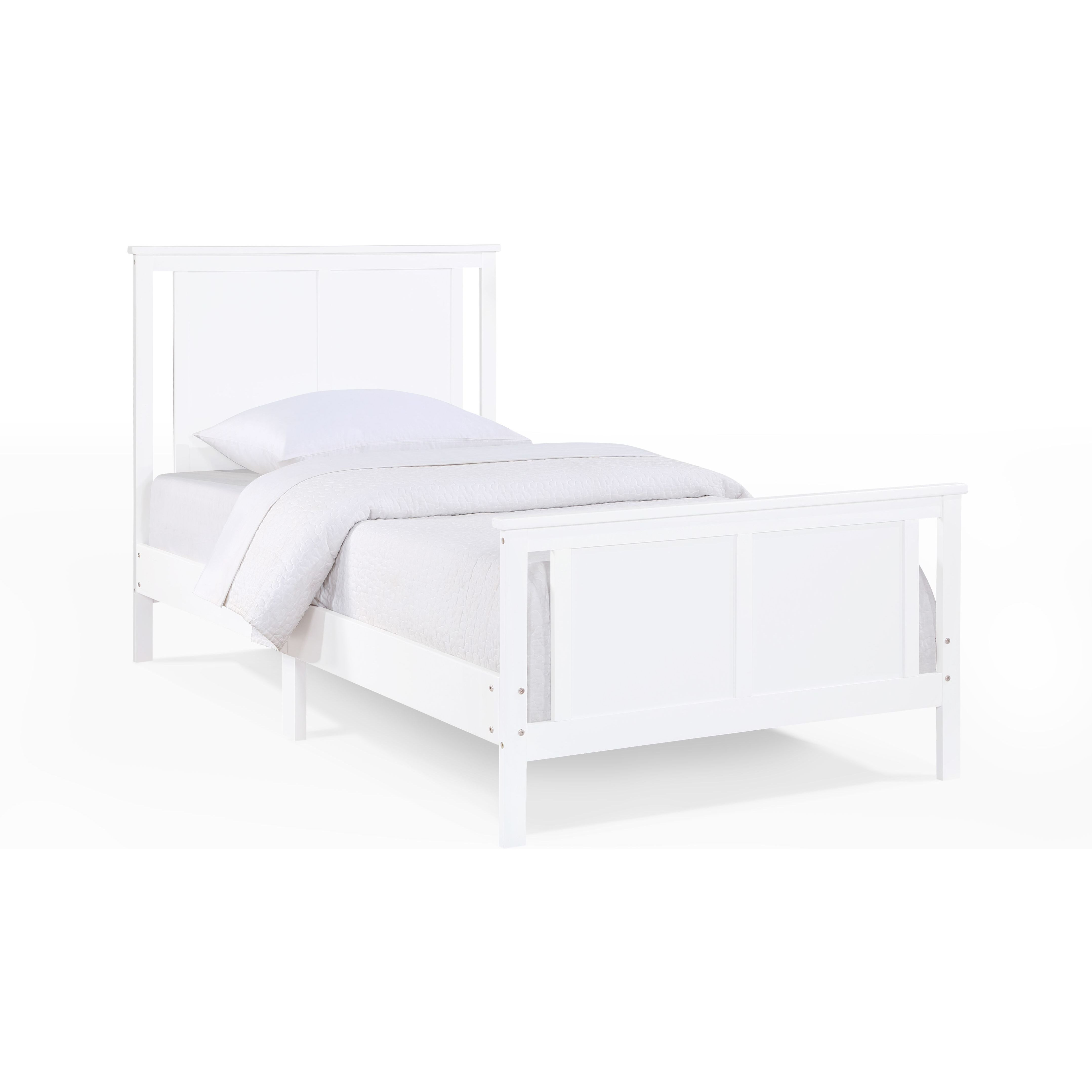 Connelly Twin Bed Whiterockport Gray(D0102H7Cin8)