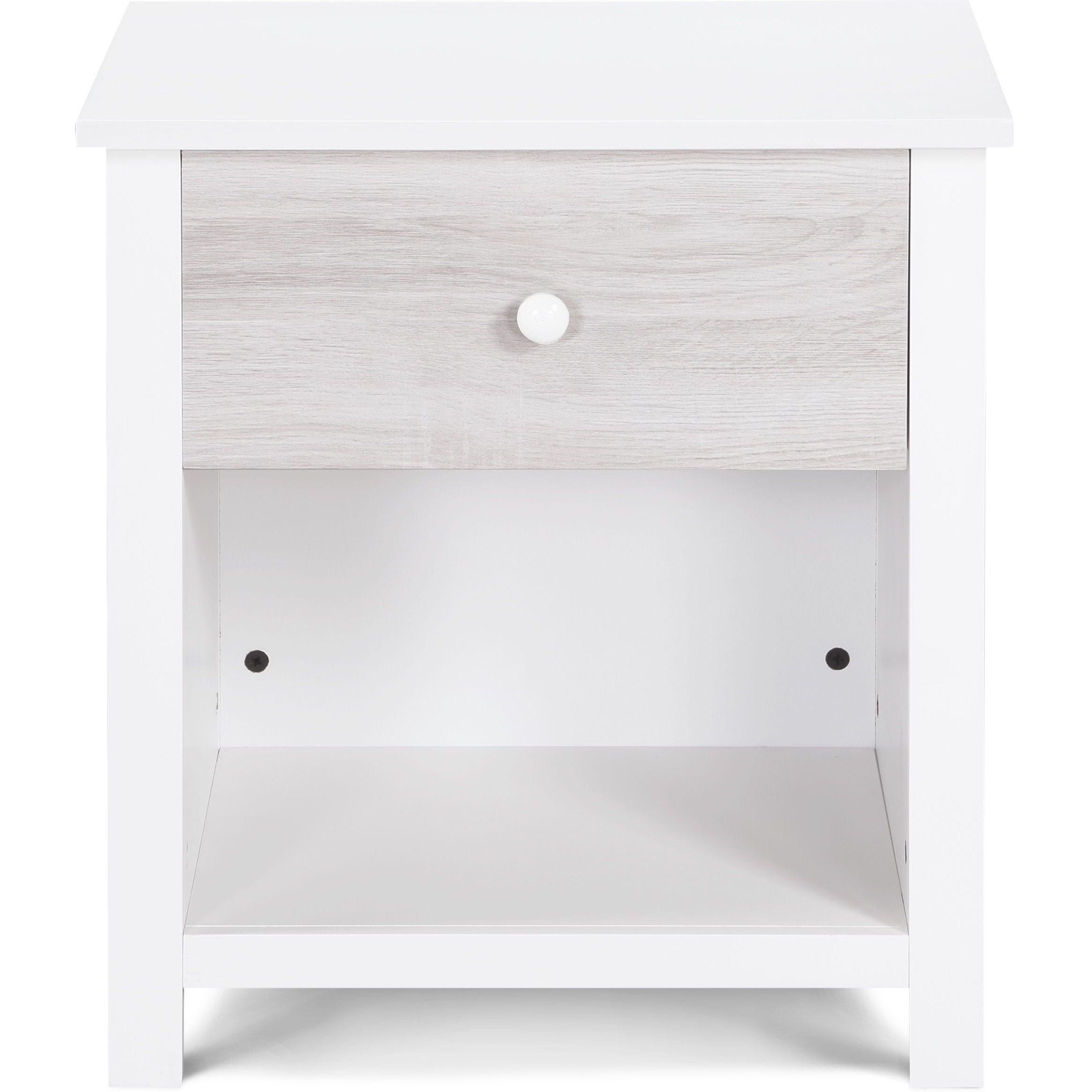 Connelly Nightstand Whiterockport Gray(D0102H7Ci68)