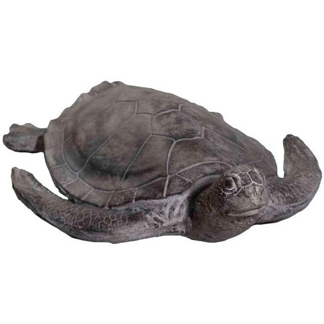 7"" Sea Turtle Indoor Outdoor Statue