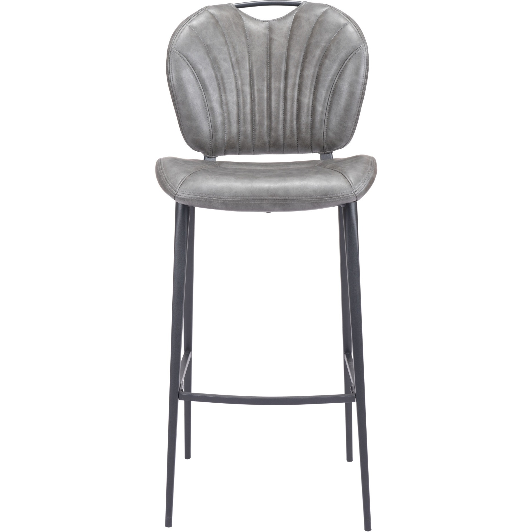 Terrence Barstool Vintage Gray
