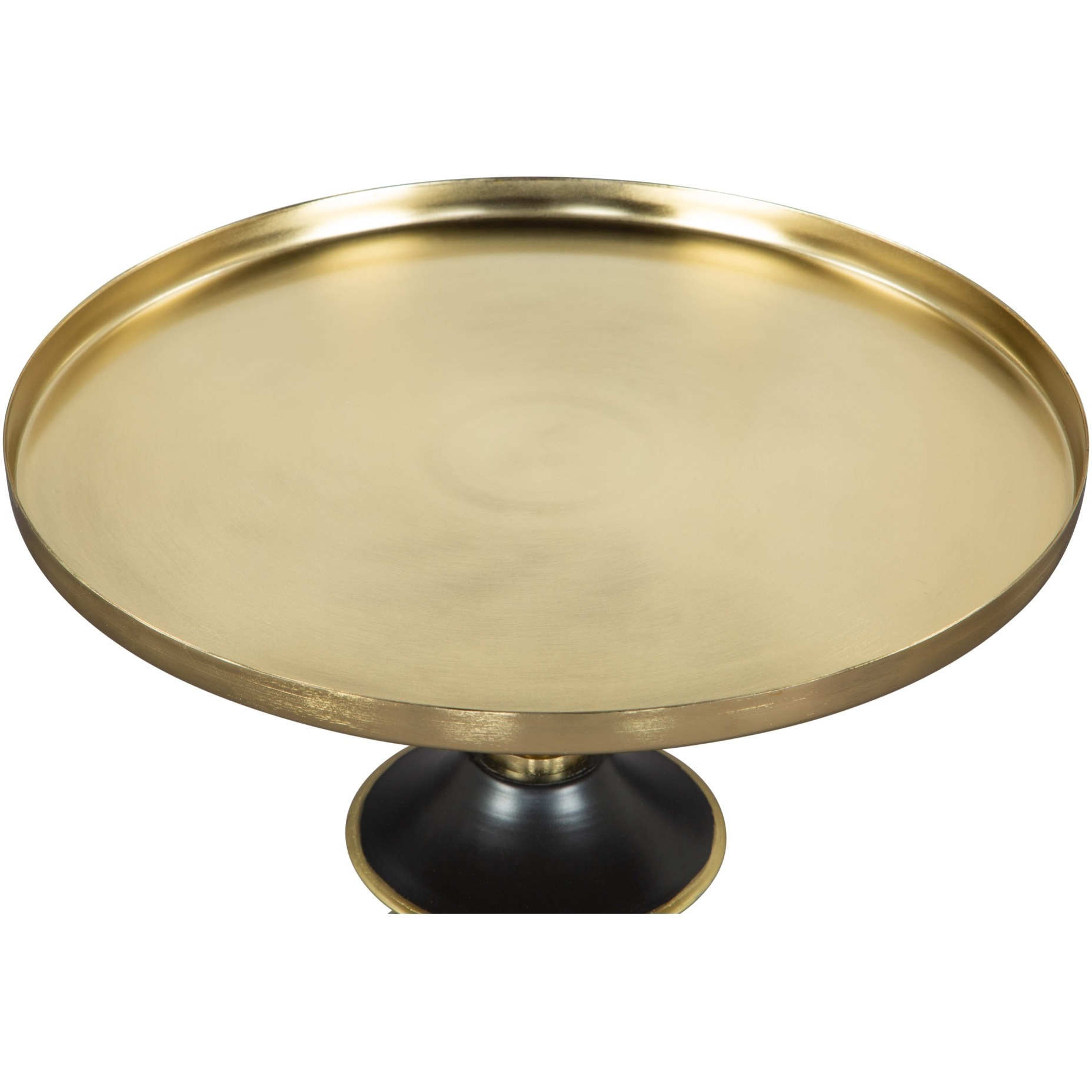 Donahue Side Table Gold And Black