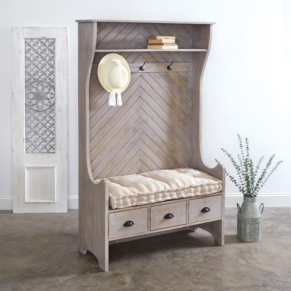 Emery Hall Tree With Storage Bench