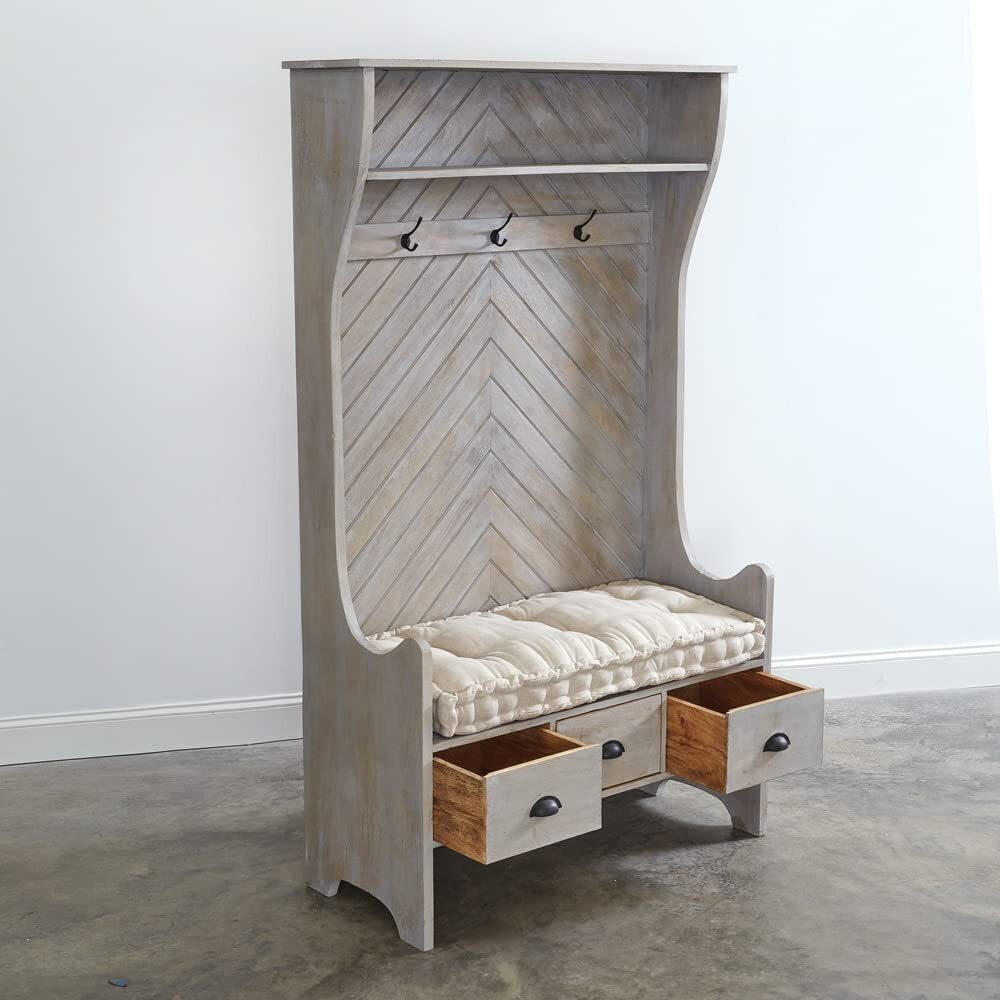 Emery Hall Tree With Storage Bench
