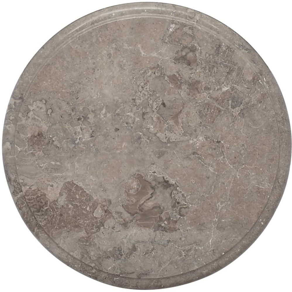 Vidaxl Table Top Gray 15.7"&quotX1"" Marble
