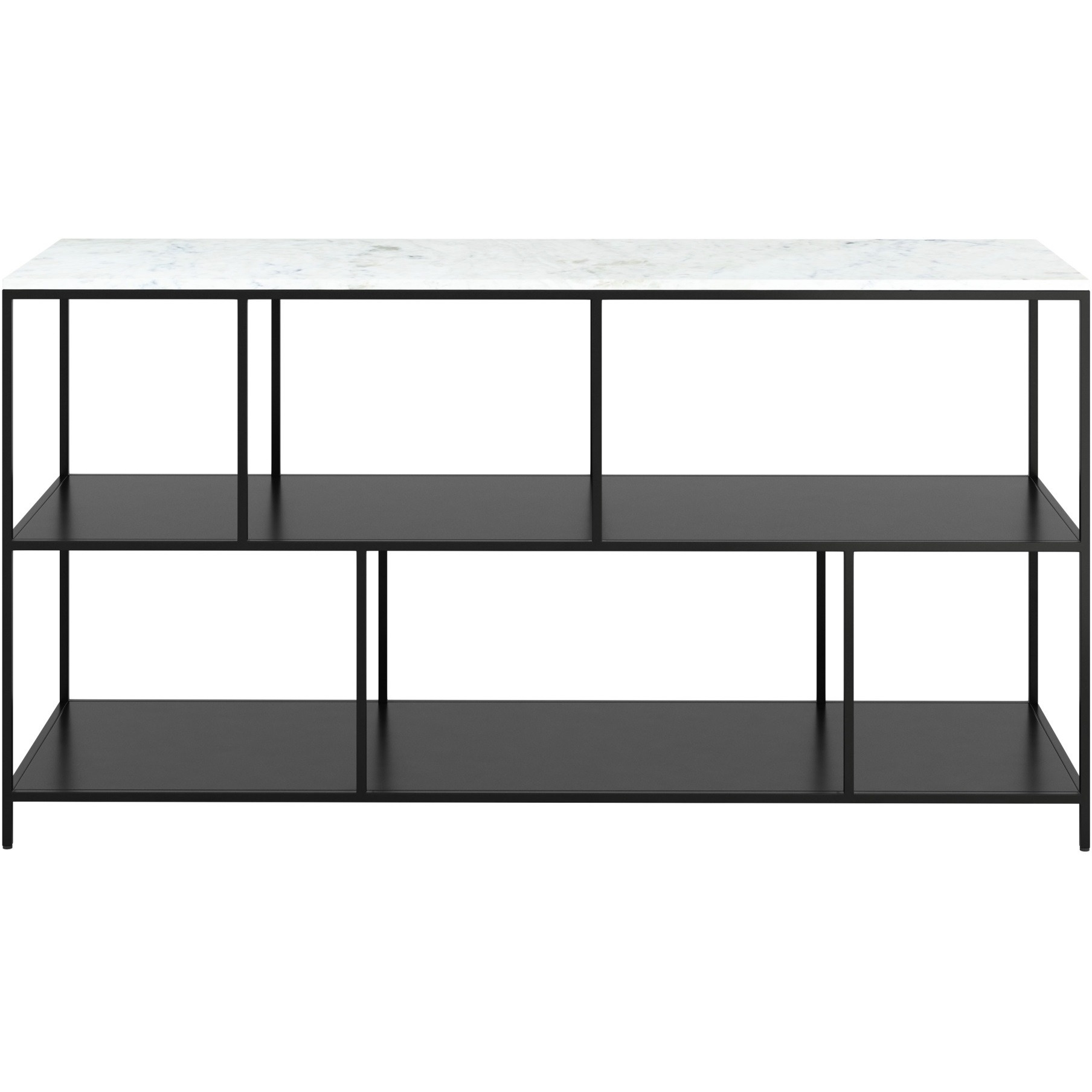 Singularity Console Table White And Black