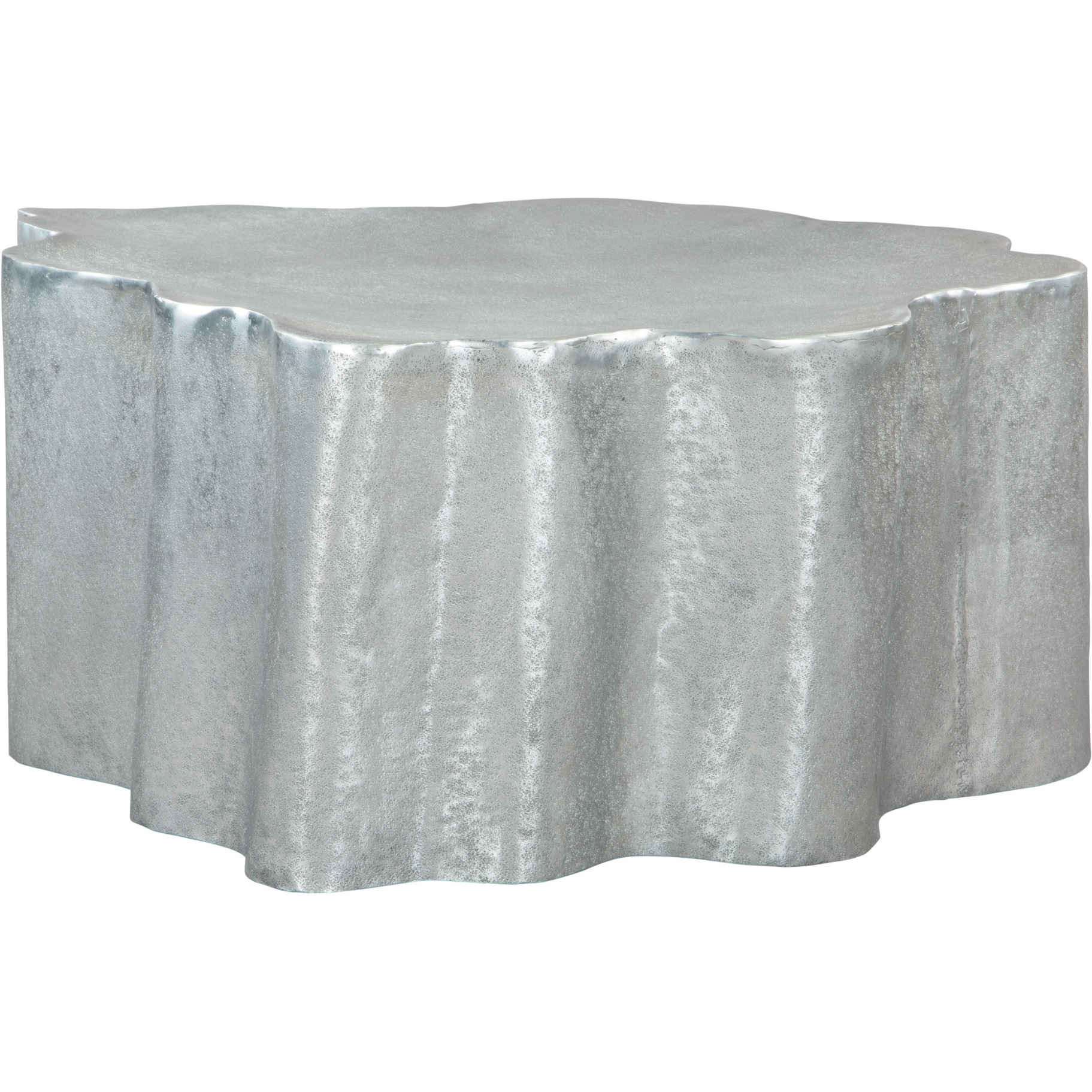Kortha Coffee Table Antique Silver