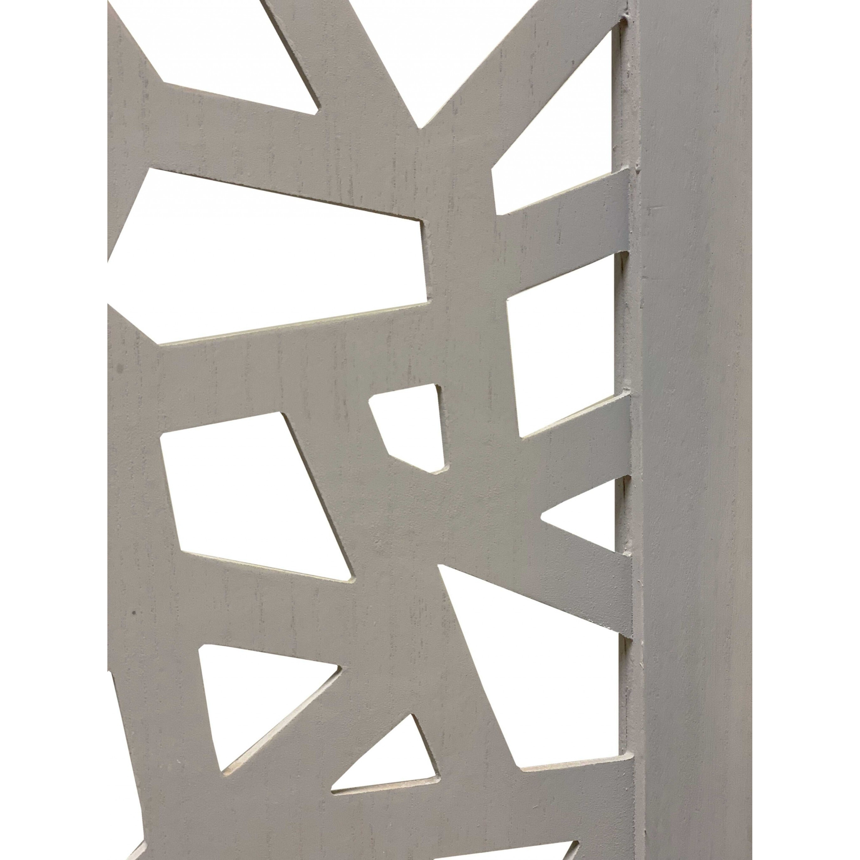 67 X 1.5 X 50 Gray Wood  Screen