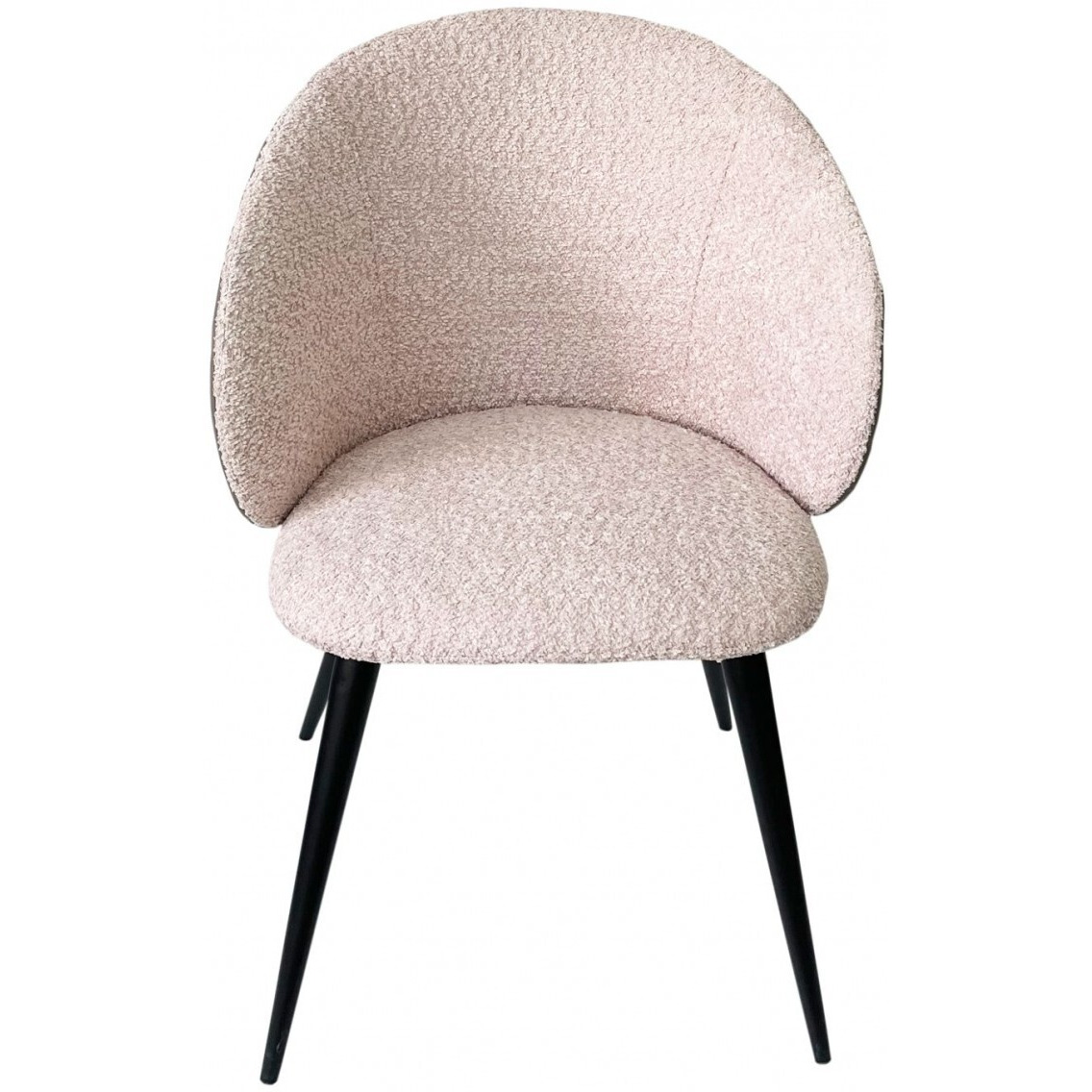 Gray Cream Contemporary Dining Chair