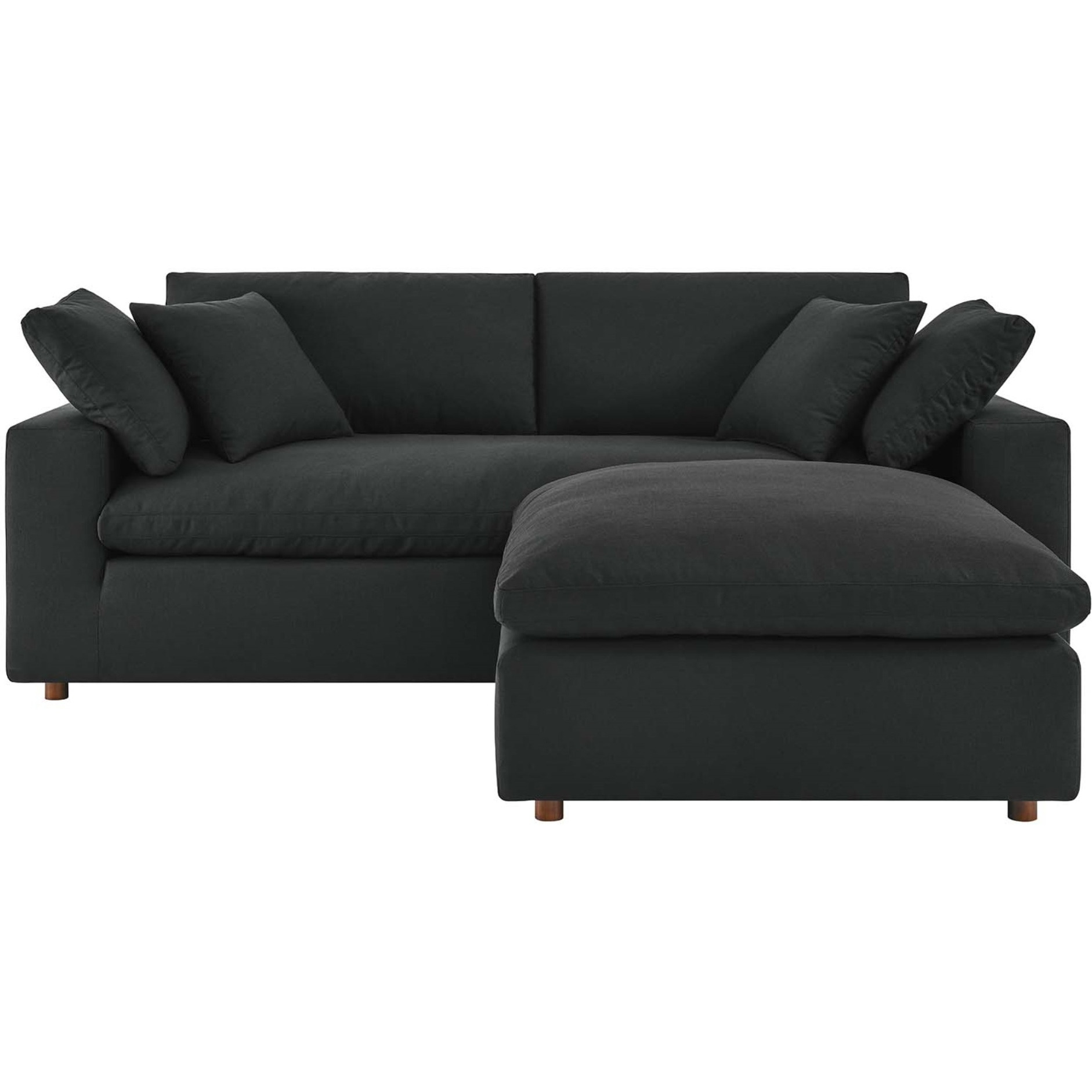 Commix Down Filled Overstuffed Sectional Sofa