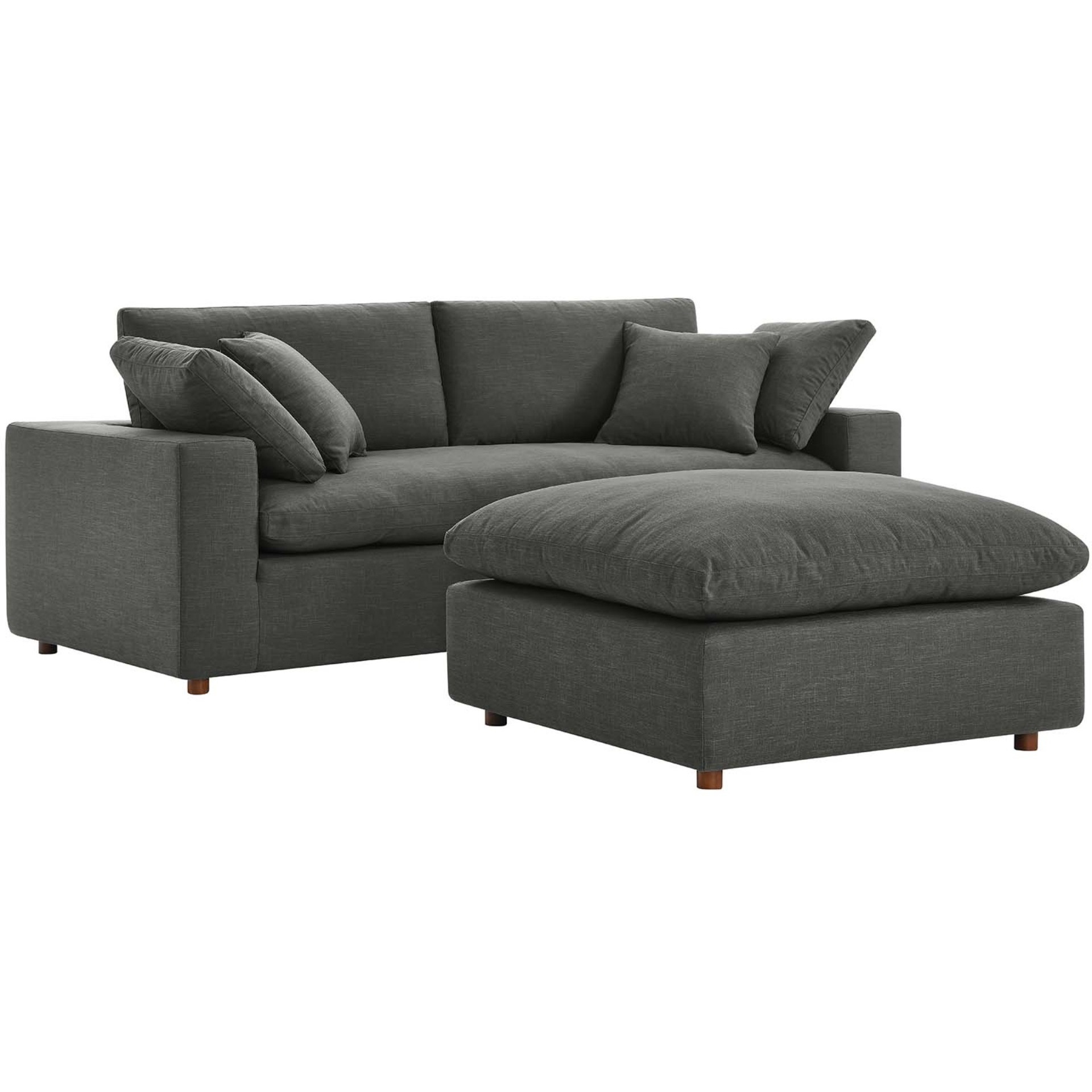 Commix Down Filled Overstuffed Sectional Sofa