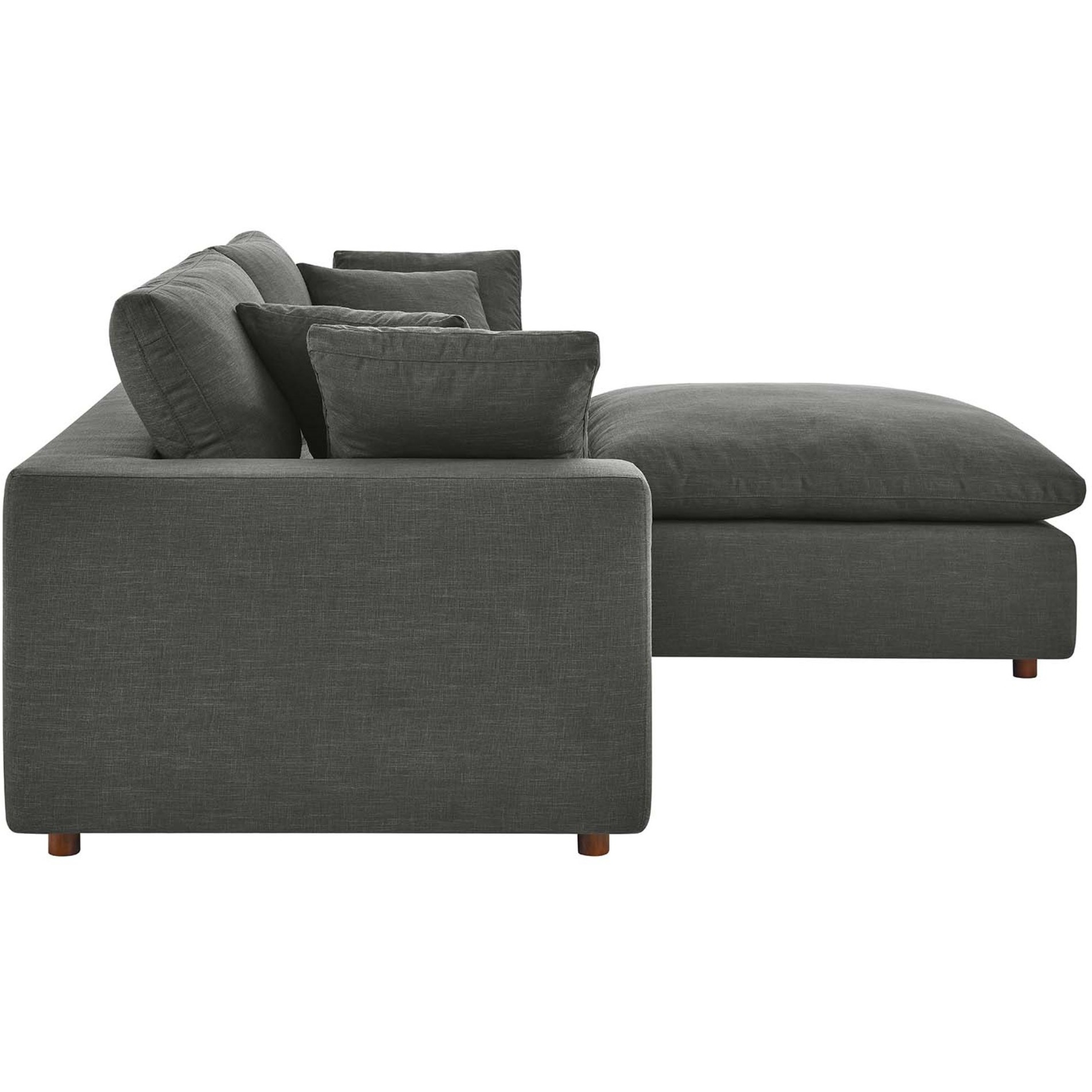 Commix Down Filled Overstuffed Sectional Sofa