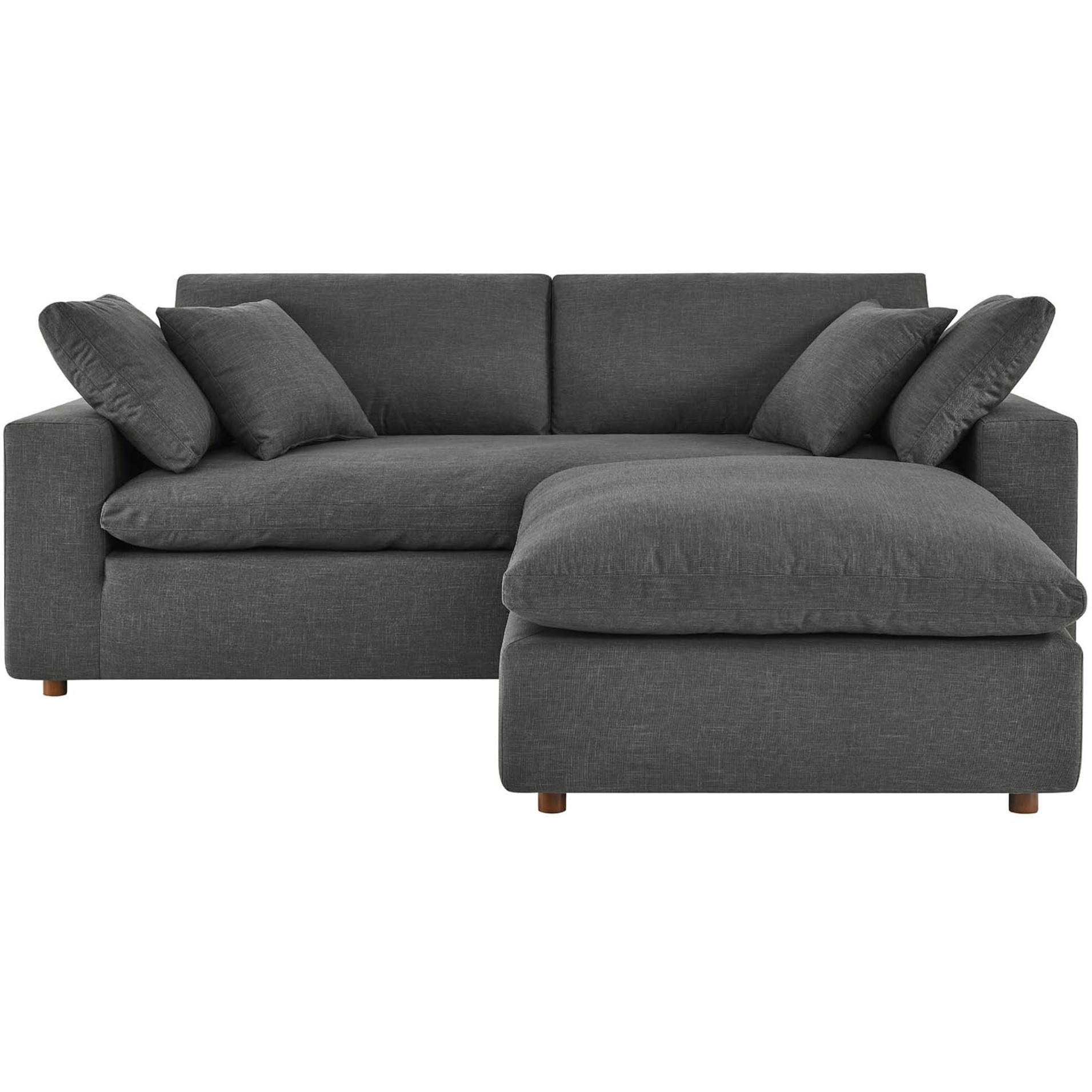 Commix Down Filled Overstuffed Sectional Sofa