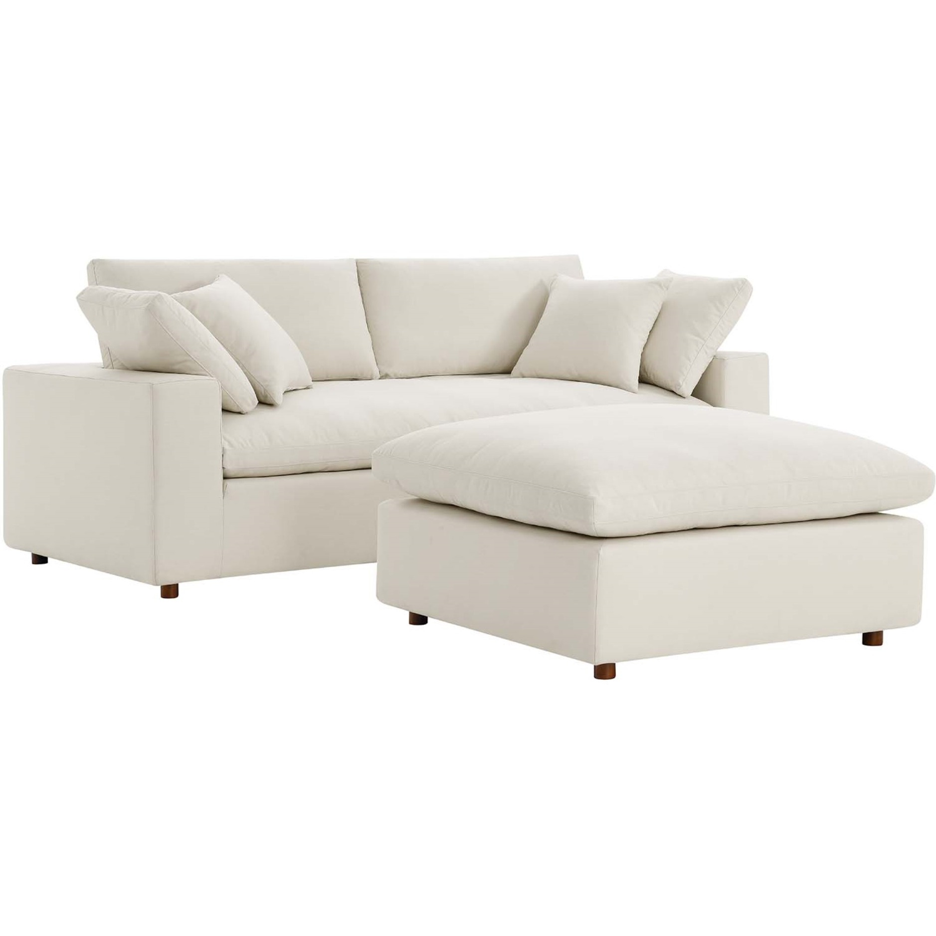 Commix Down Filled Overstuffed Sectional Sofa