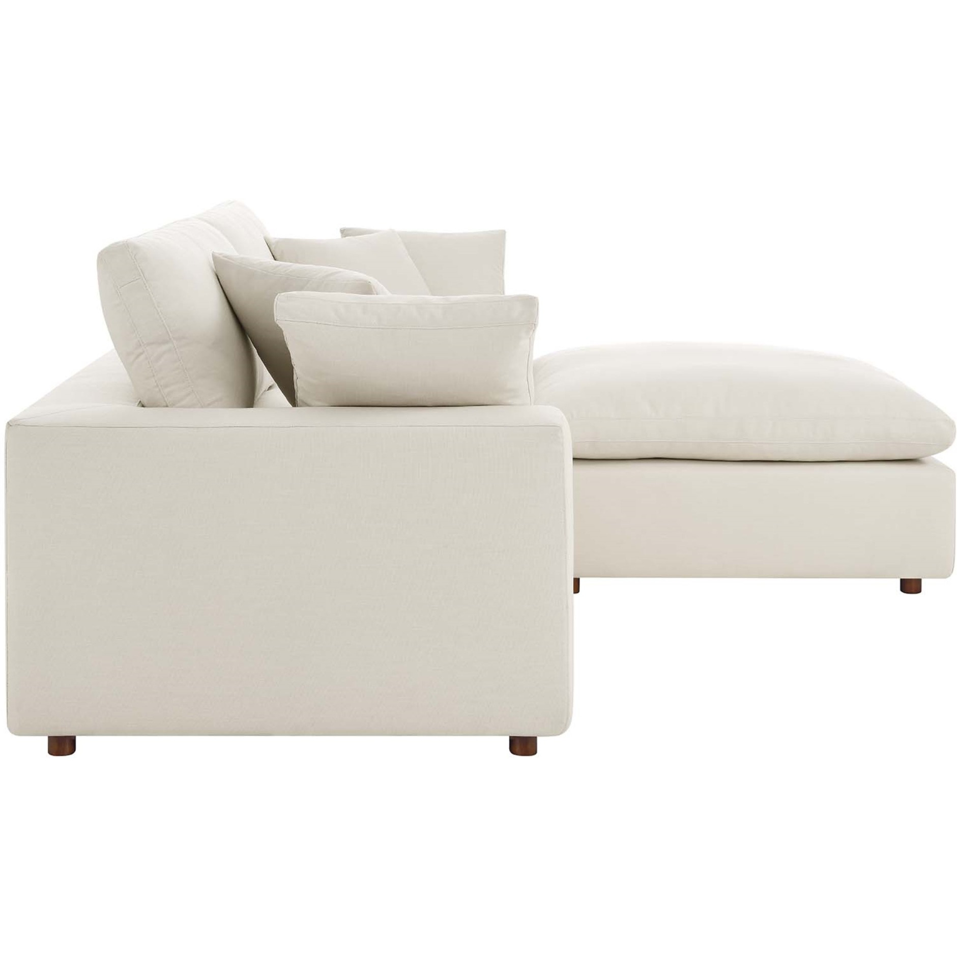 Commix Down Filled Overstuffed Sectional Sofa