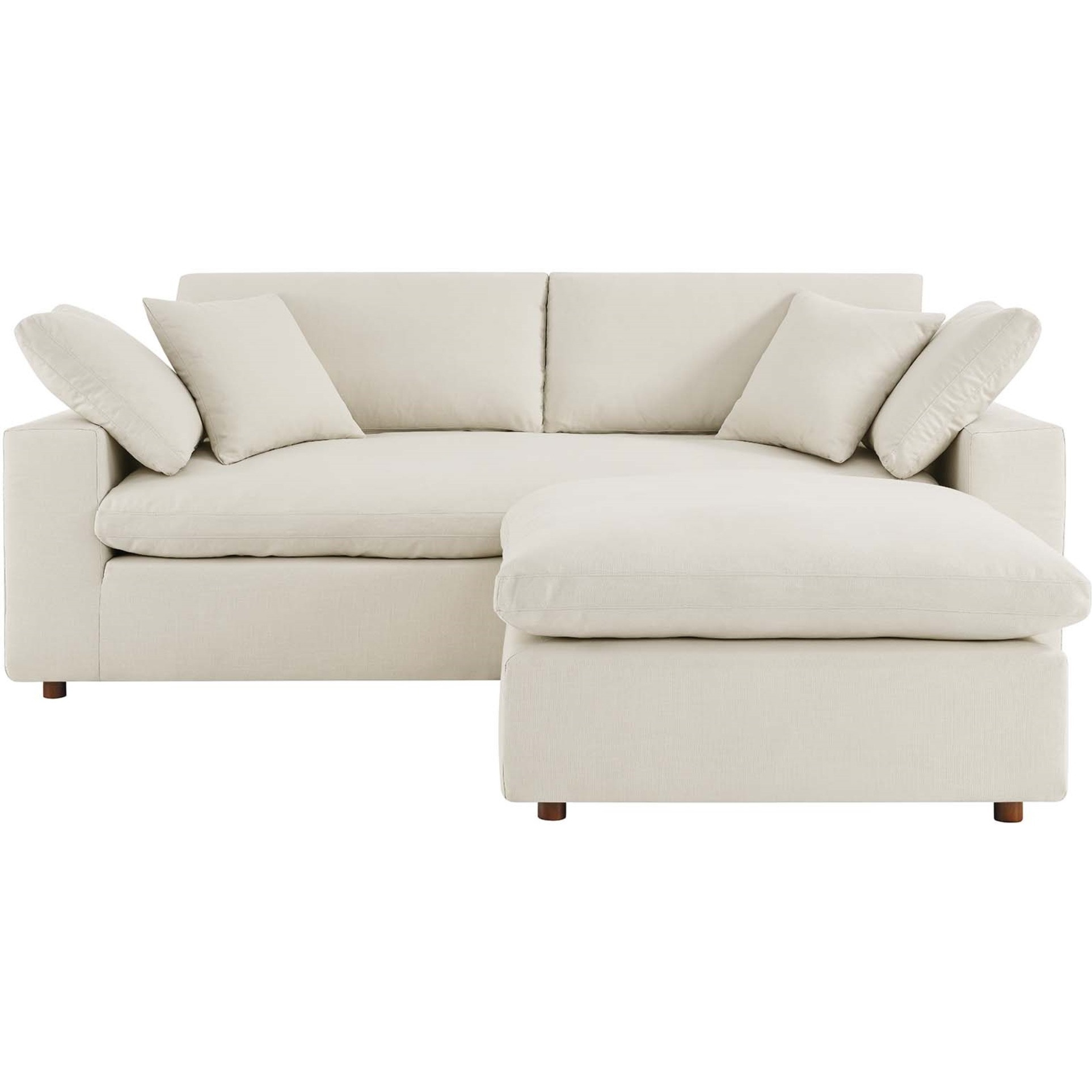 Commix Down Filled Overstuffed Sectional Sofa