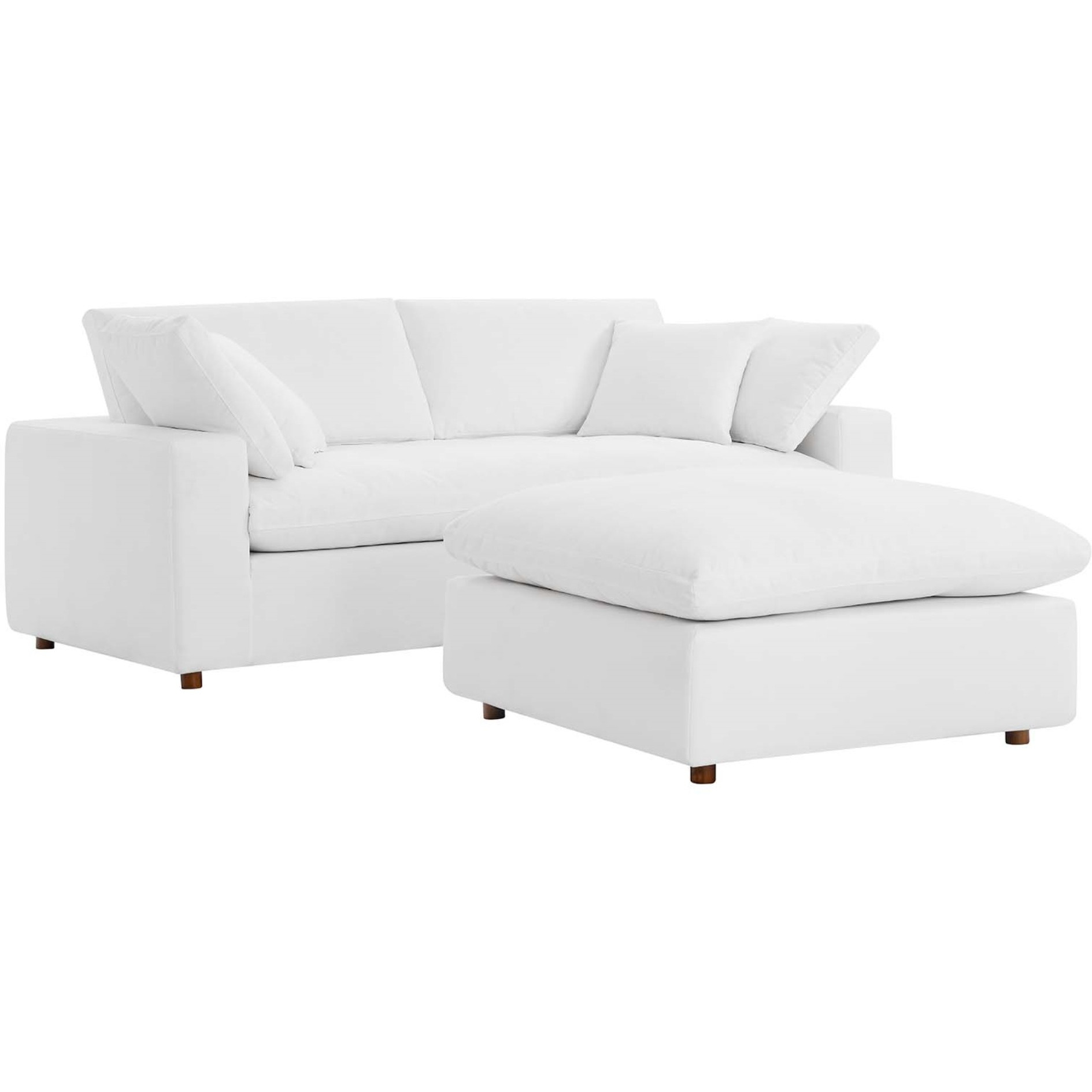 Commix Down Filled Overstuffed Sectional Sofa