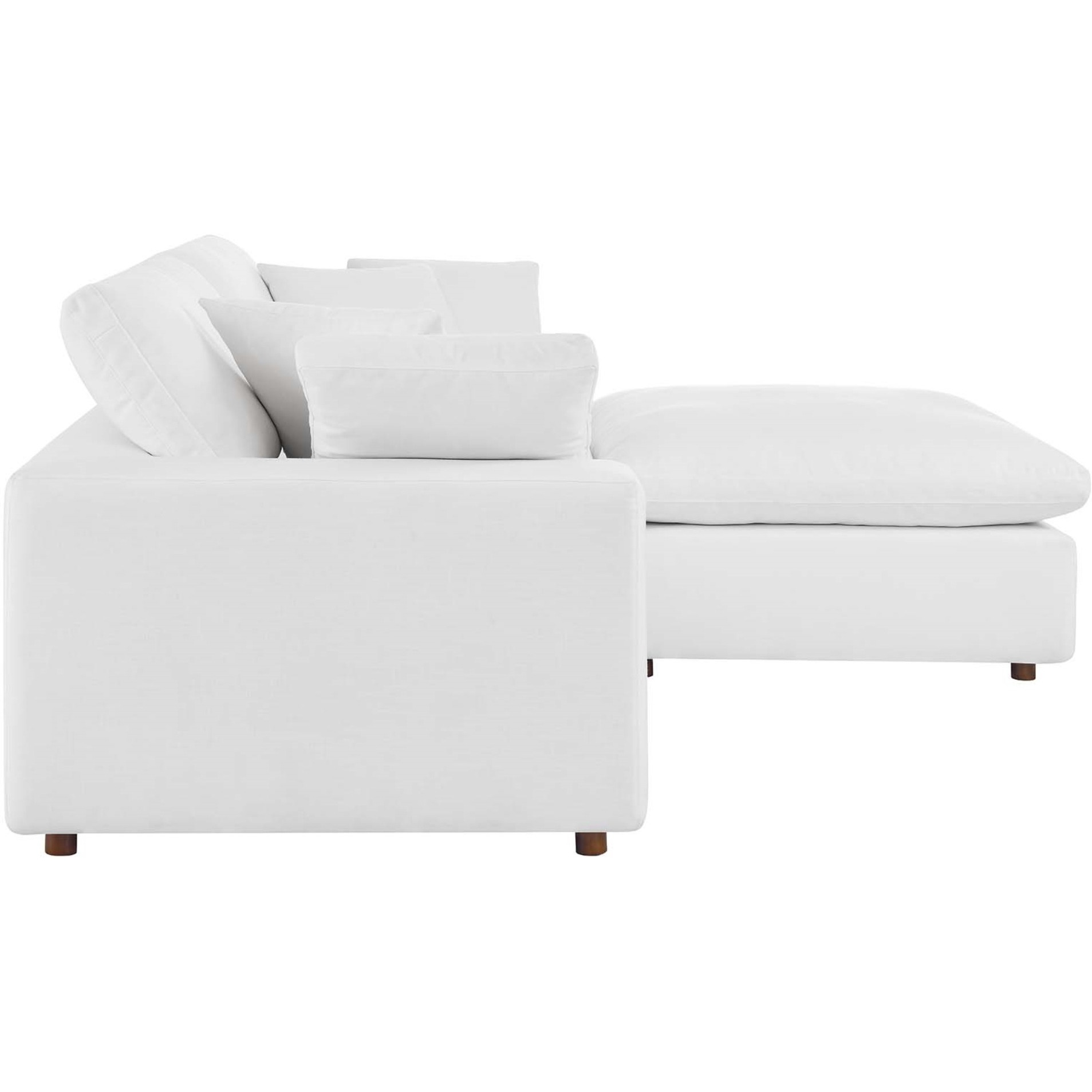 Commix Down Filled Overstuffed Sectional Sofa