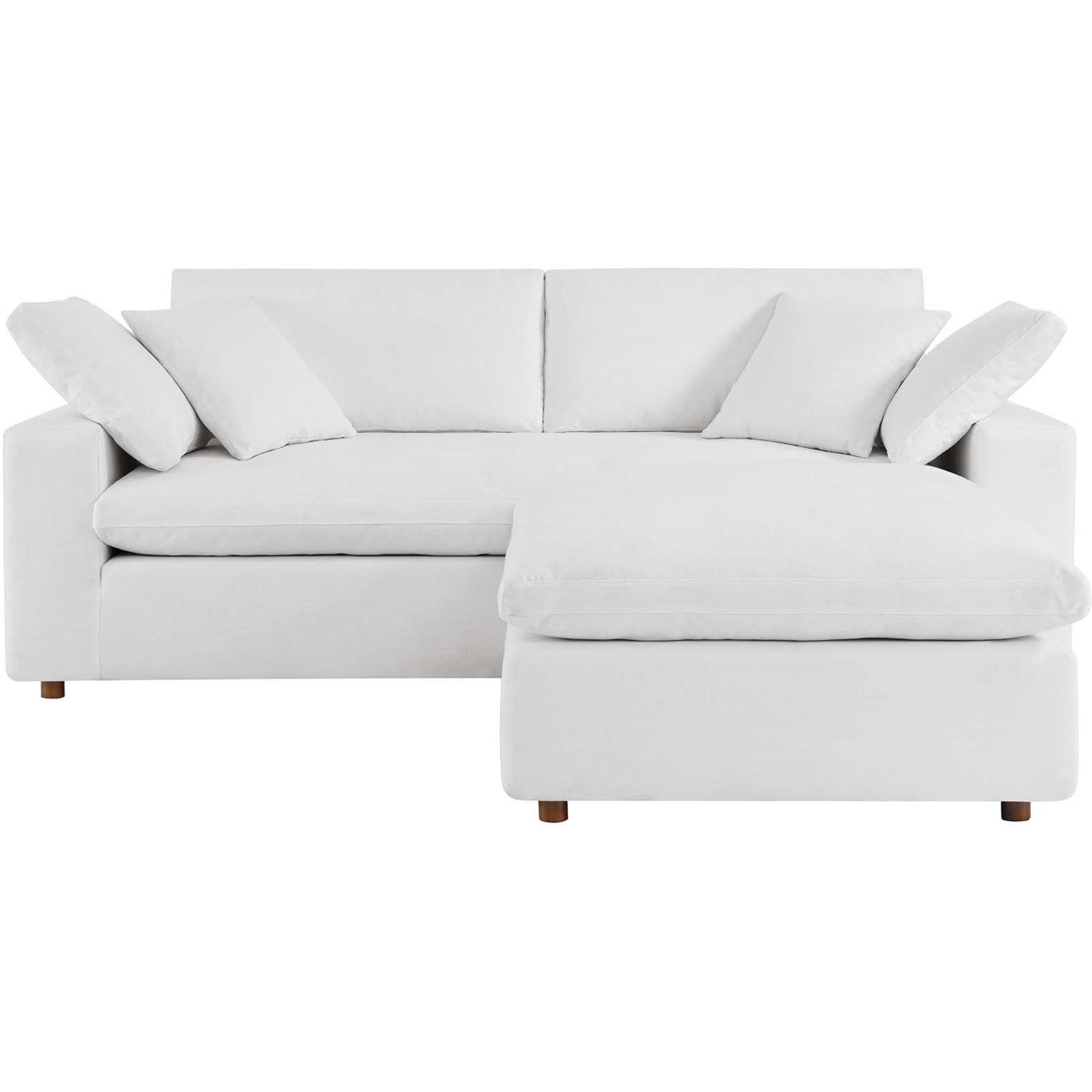 Commix Down Filled Overstuffed Sectional Sofa