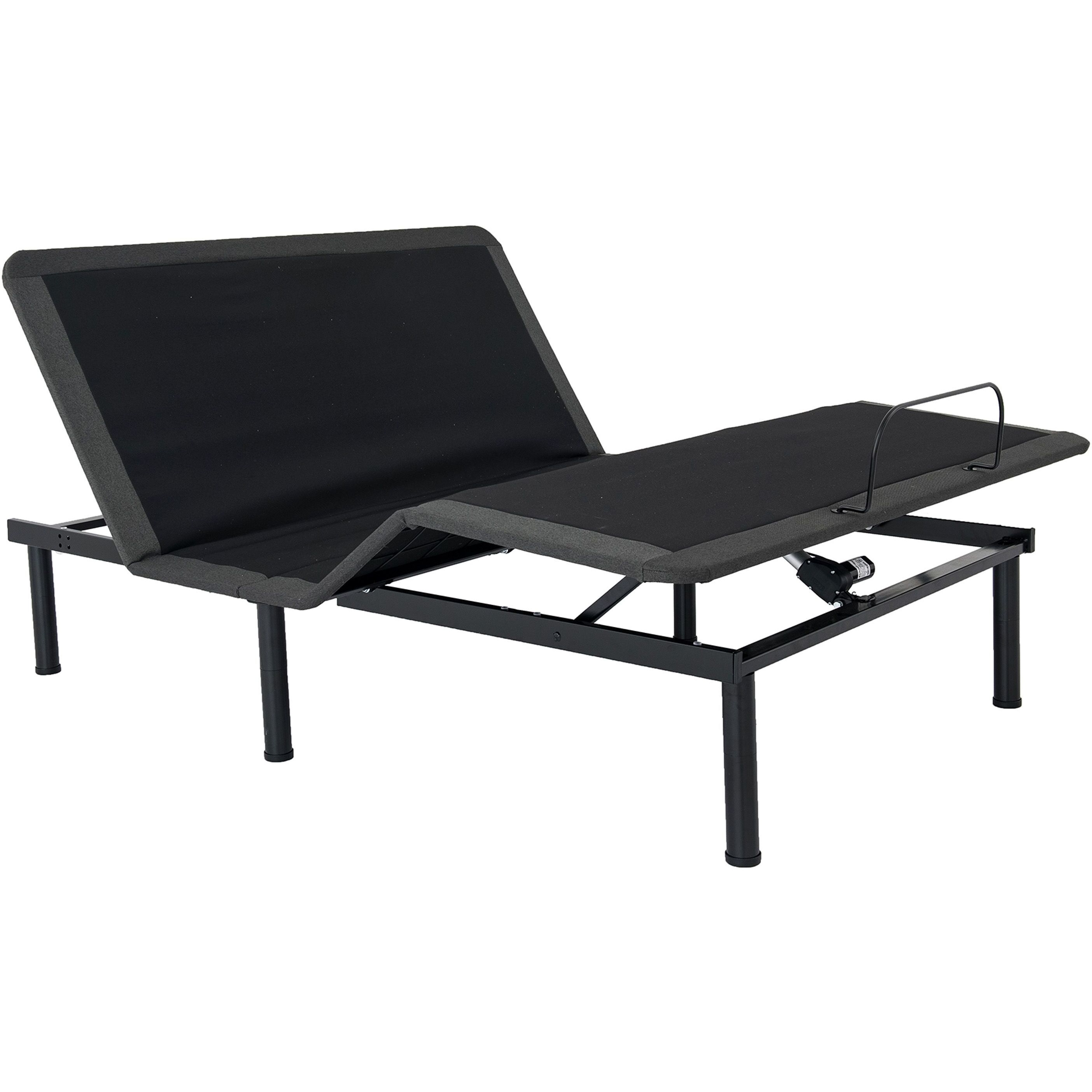 Realcozy Quick Assembly Queen Size Adjustable Bed Frame(D0102H5T4Z8)